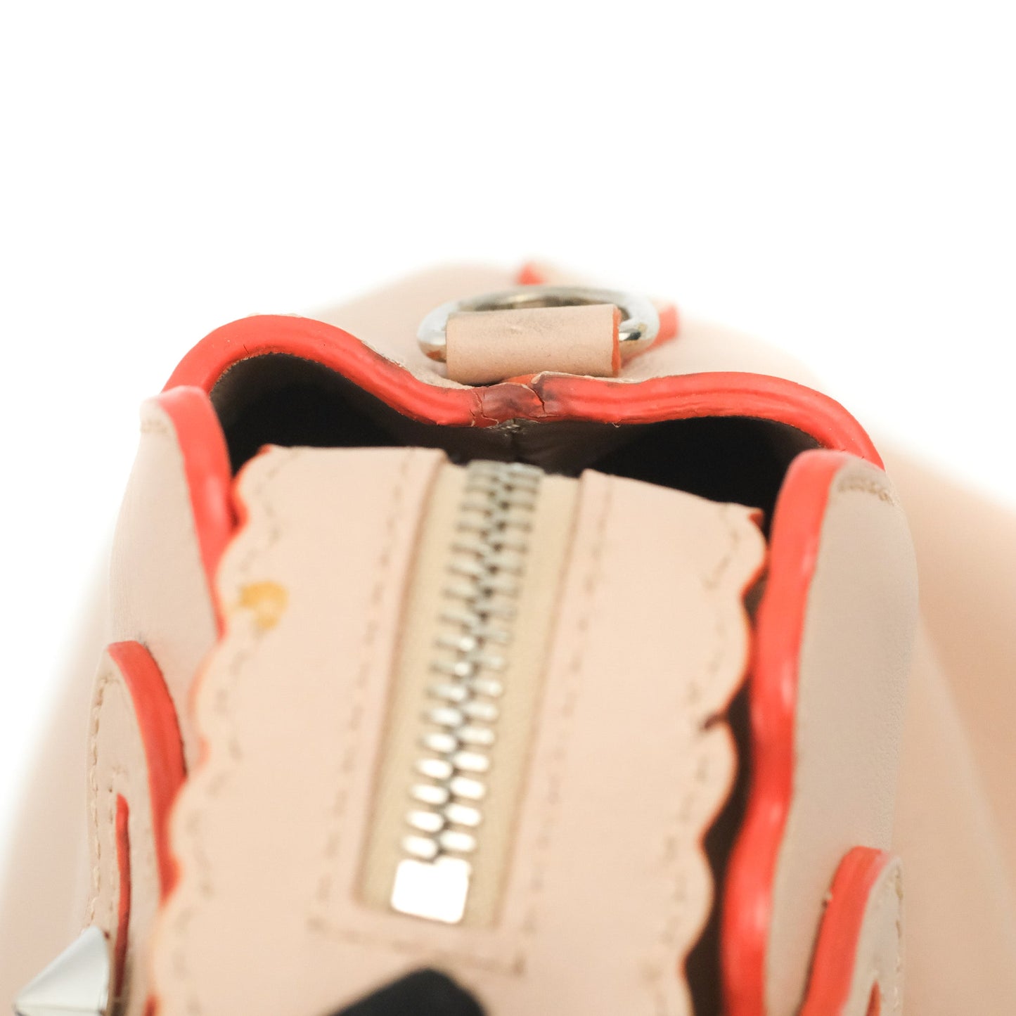 Fendi By The Way Satchel Scalloped Calfskin