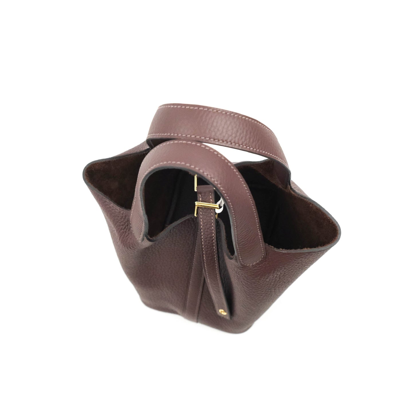 Hermès Picotin Lock 18 PM Taurillon Clemence Rouge Sellier Gold Hardware