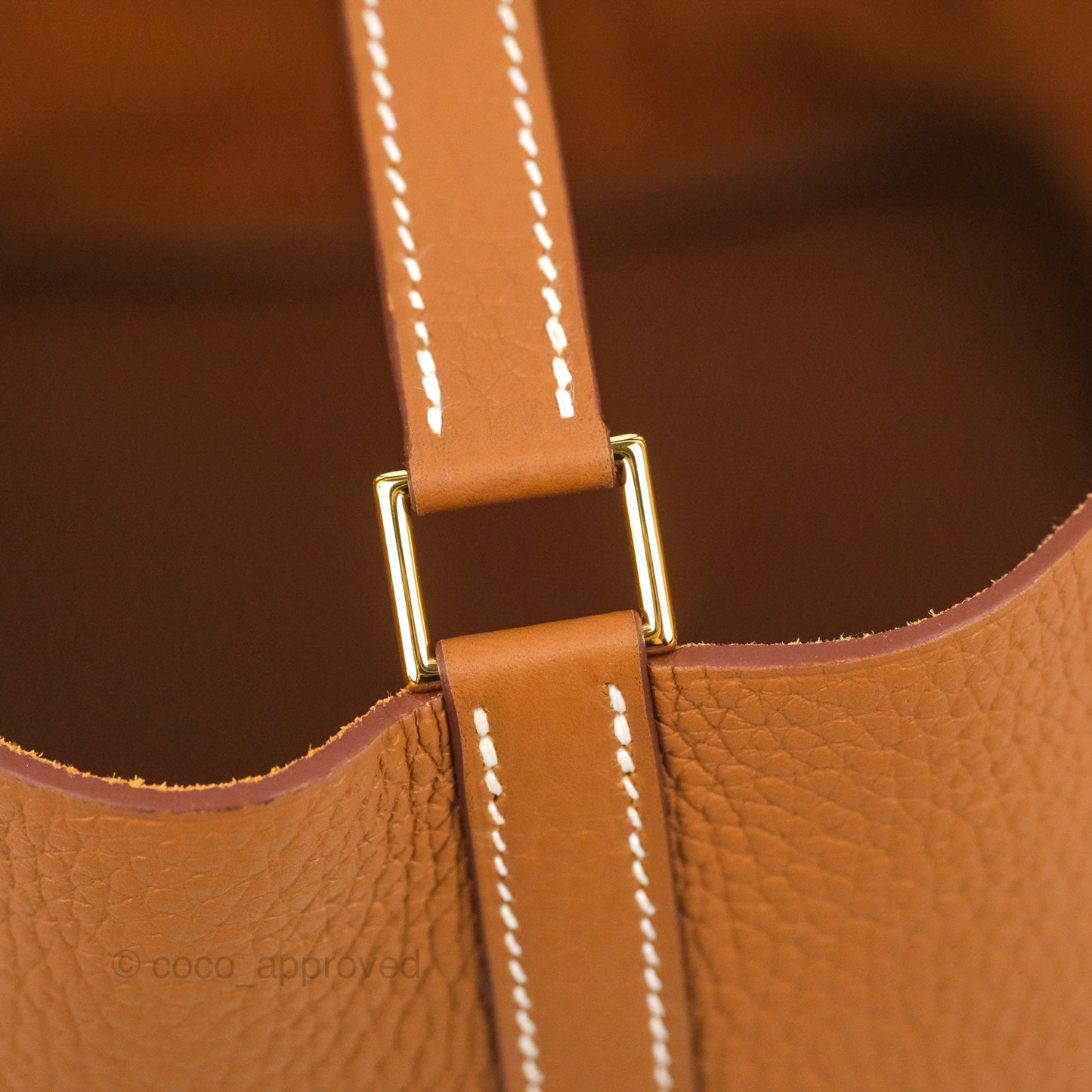 Hermès Picotin 22 Gold Clemence Gold Hardware