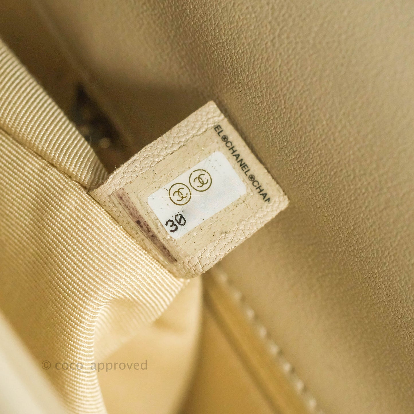 Chanel 19 Medium Beige Mixed Hardware