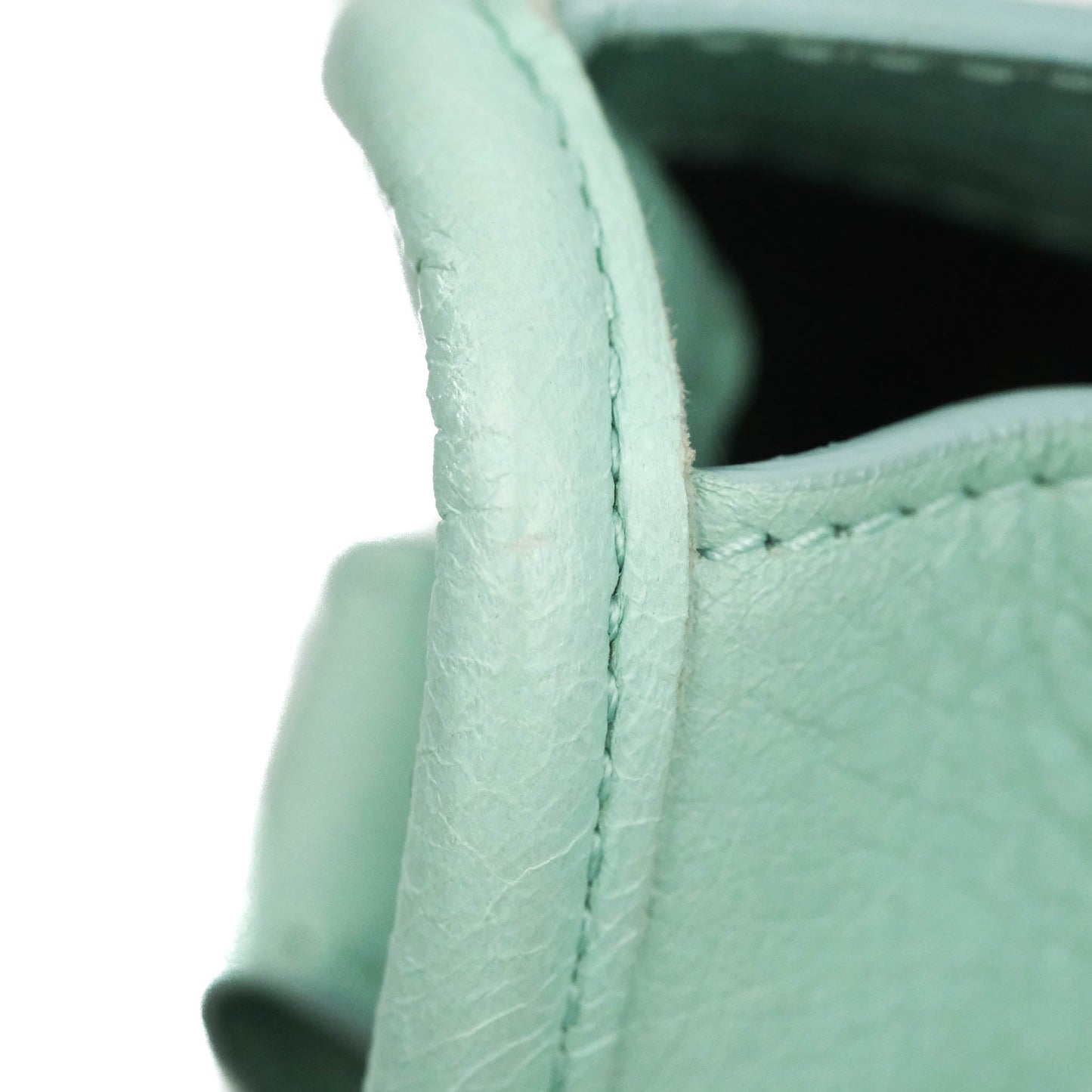 Balenciaga Classic City Bag Tiffany Blue Calfskin Silver Hardware
