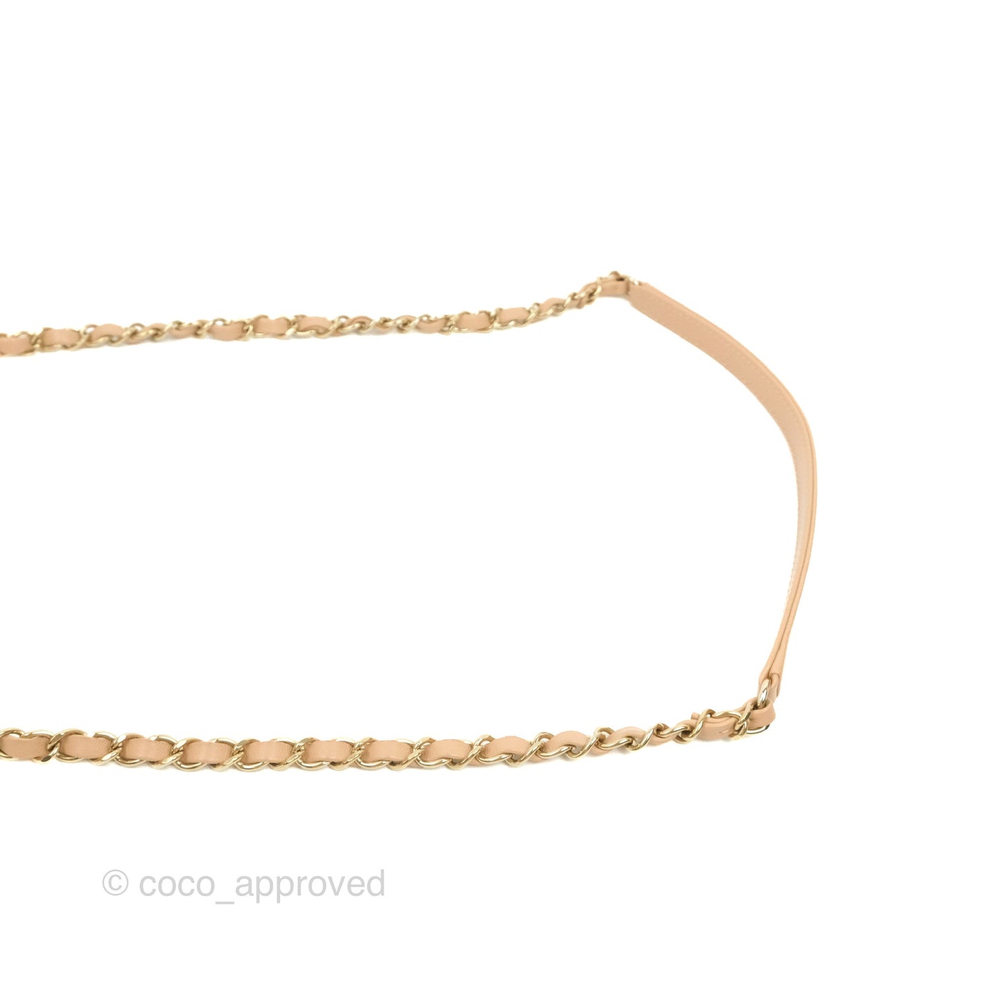 Chanel Small Trendy CC Beige Lambskin Gold Hardware
