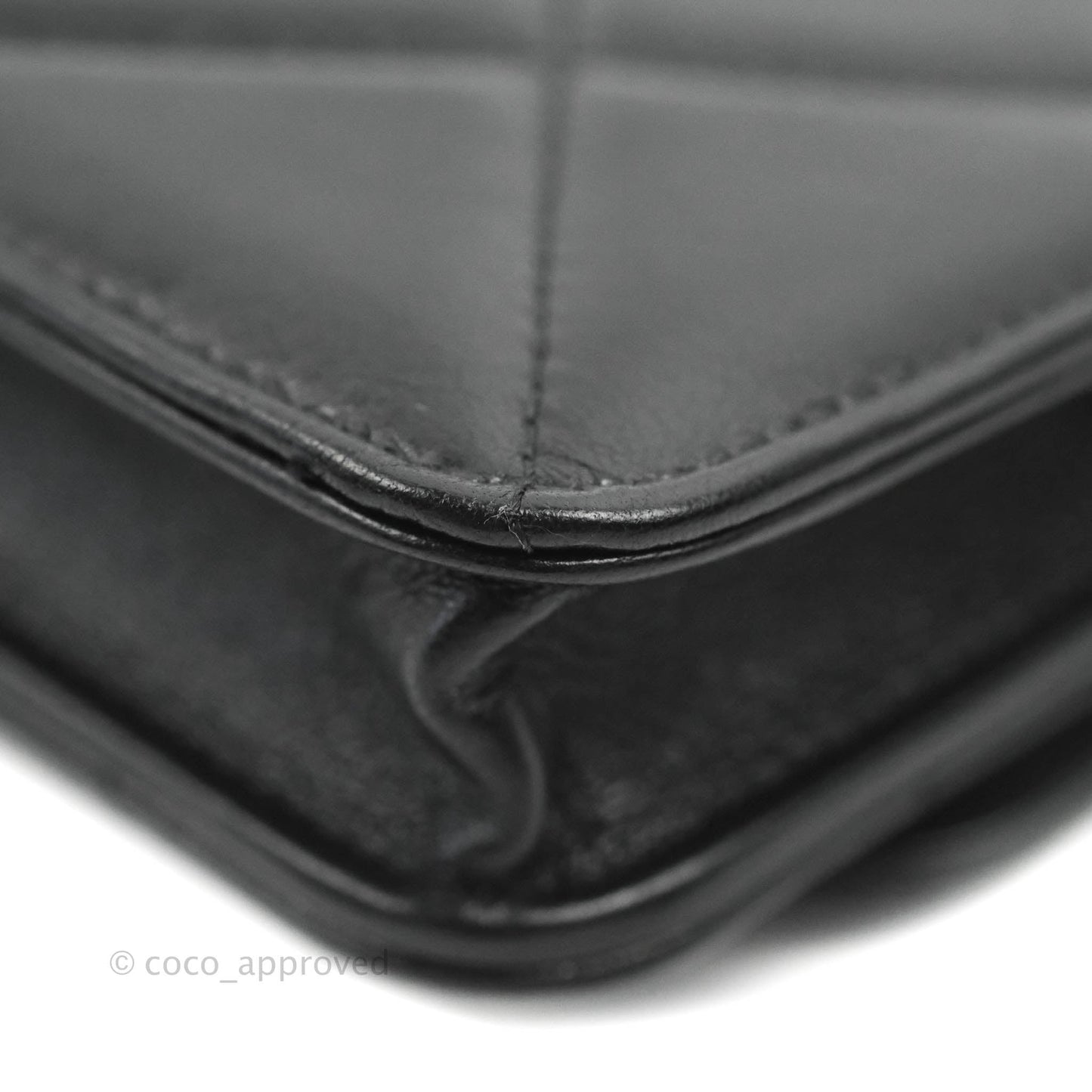 Chanel 19 Mini Clutch with Chain Black Lambskin Mixed Hardware