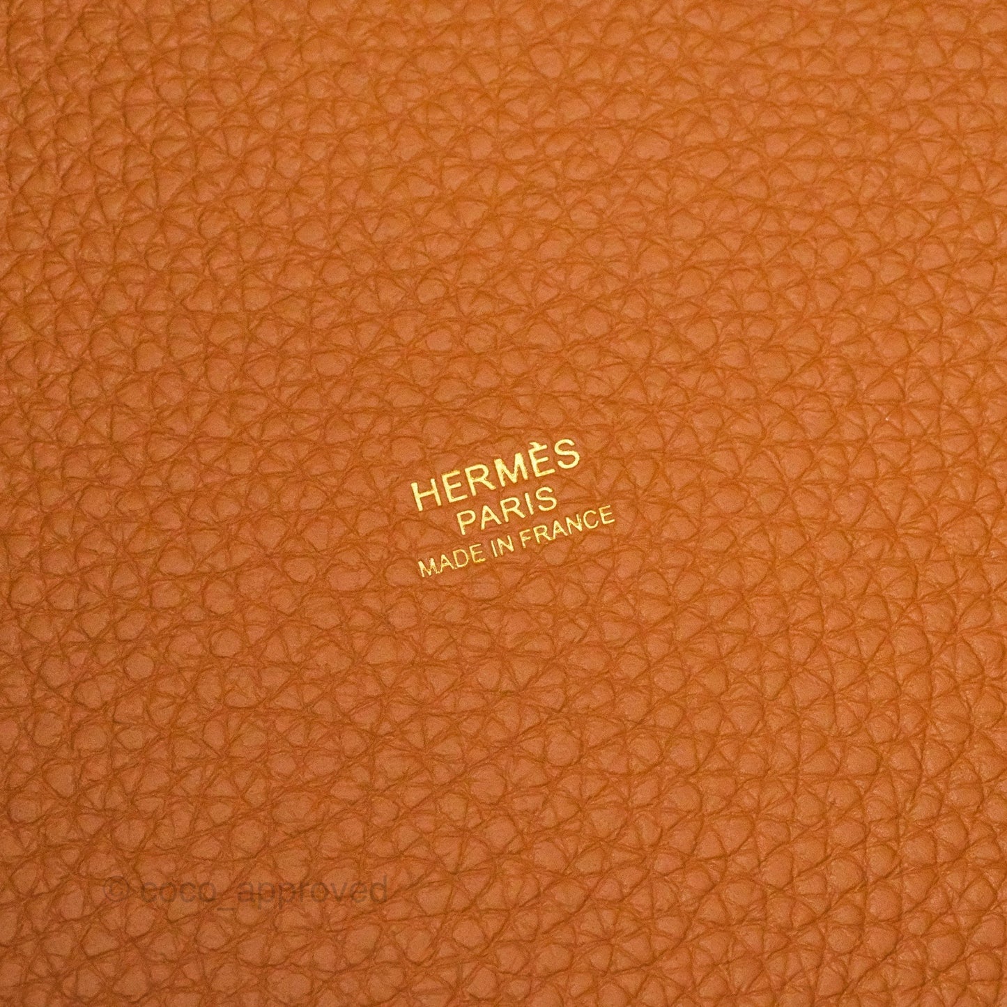 Hermès Picotin 22 Gold Clemence Gold Hardware