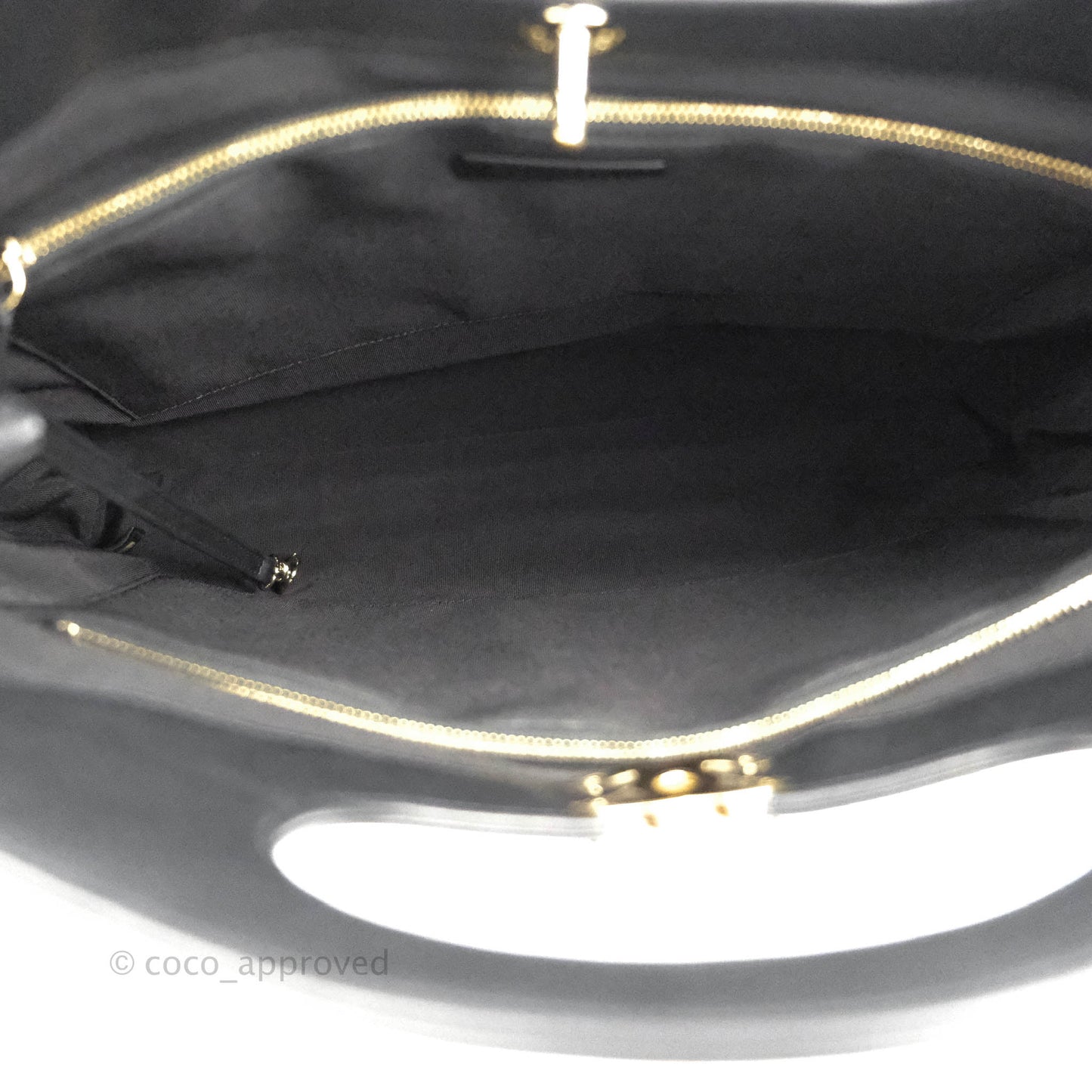 Chanel 31 Medium Shopping Bag Black Aged Calfskin