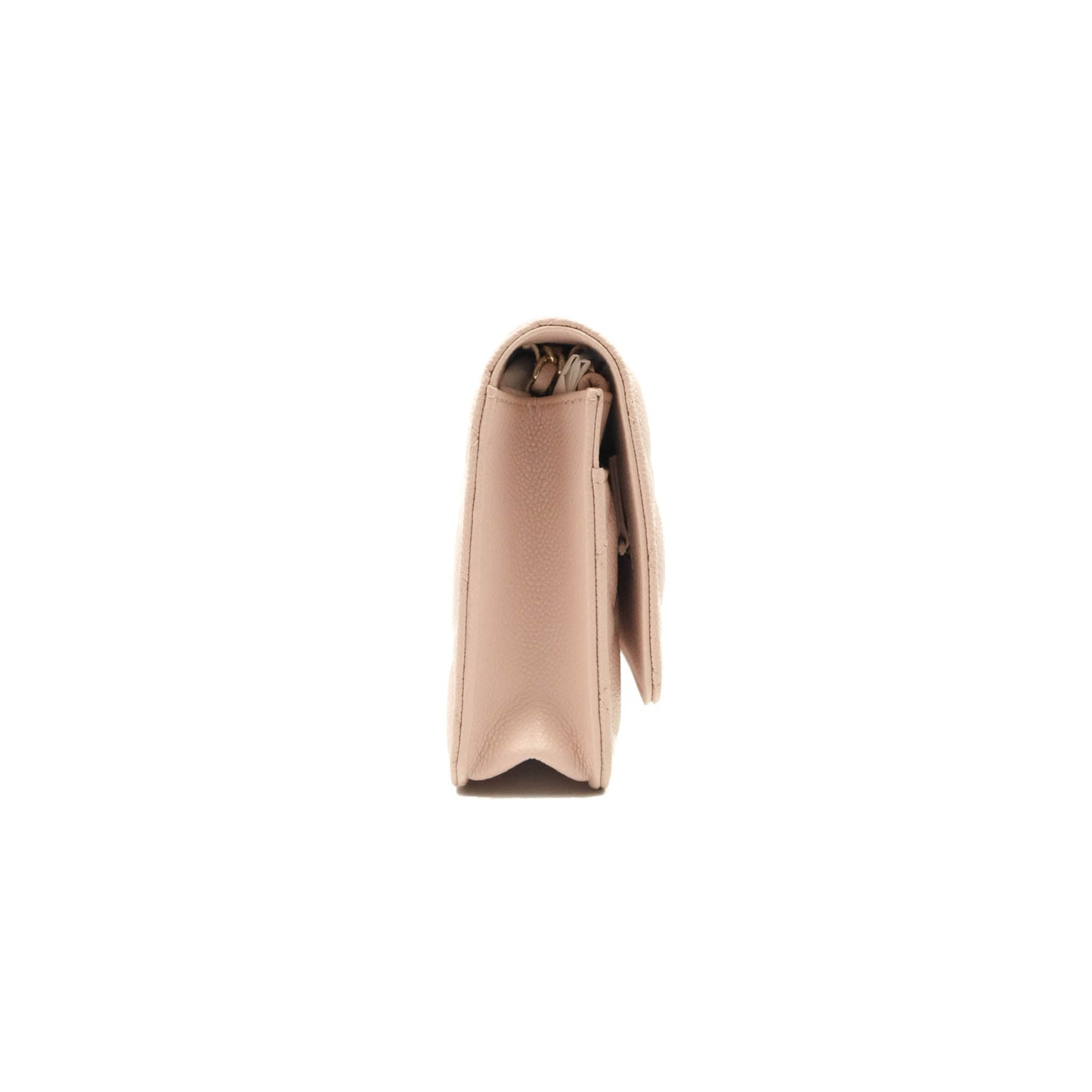Chanel Wallet on Chain Pale Pink Caviar Gold Hardware 21C