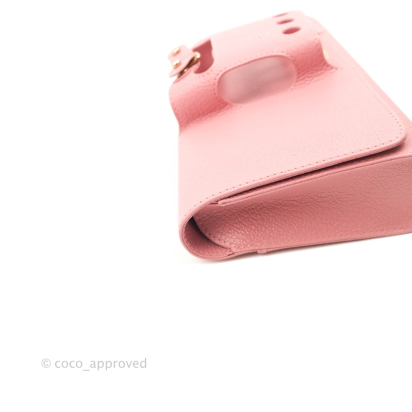 Perrin Pink Clutch Calfskin