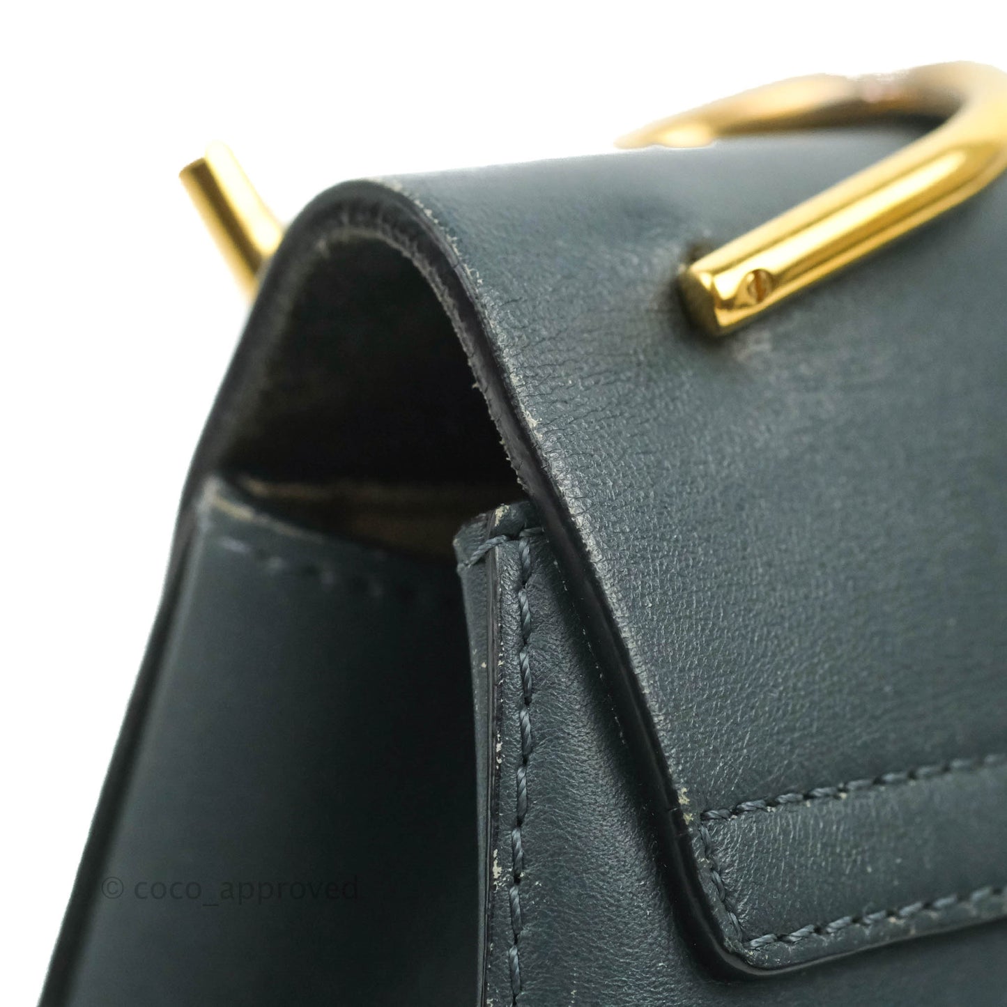 Chloe Drew Crossbody Bag Cloudy Blue Suede