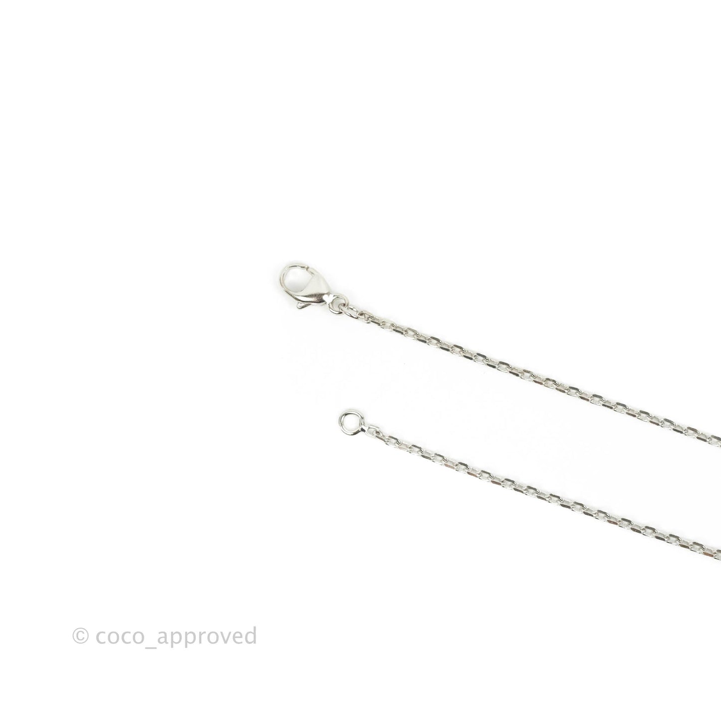 Hermès Mini Pop H Marron Glace Pendant Necklace Palladium Hardware