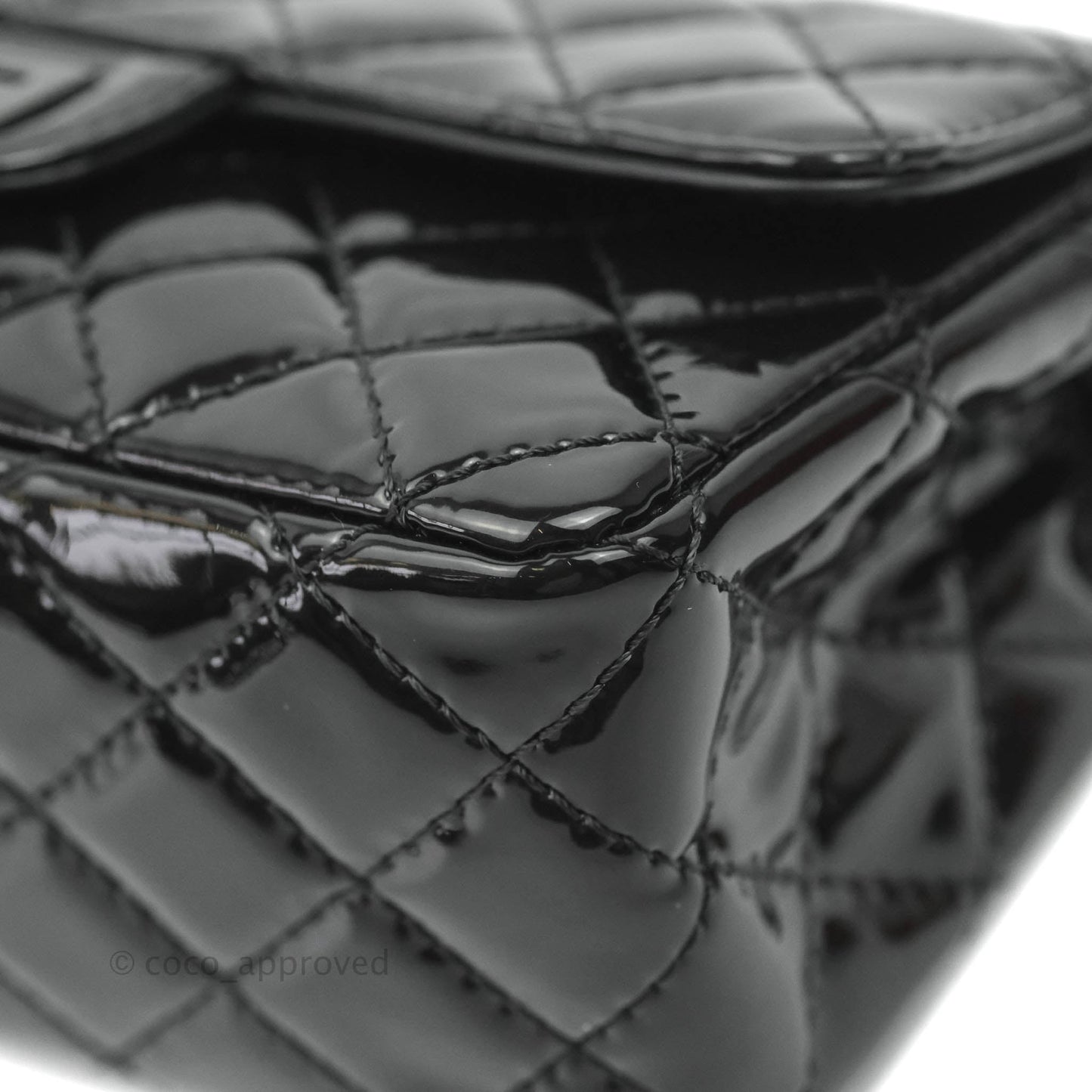 Chanel Quilted Mini Reissue 224 So Black Patent