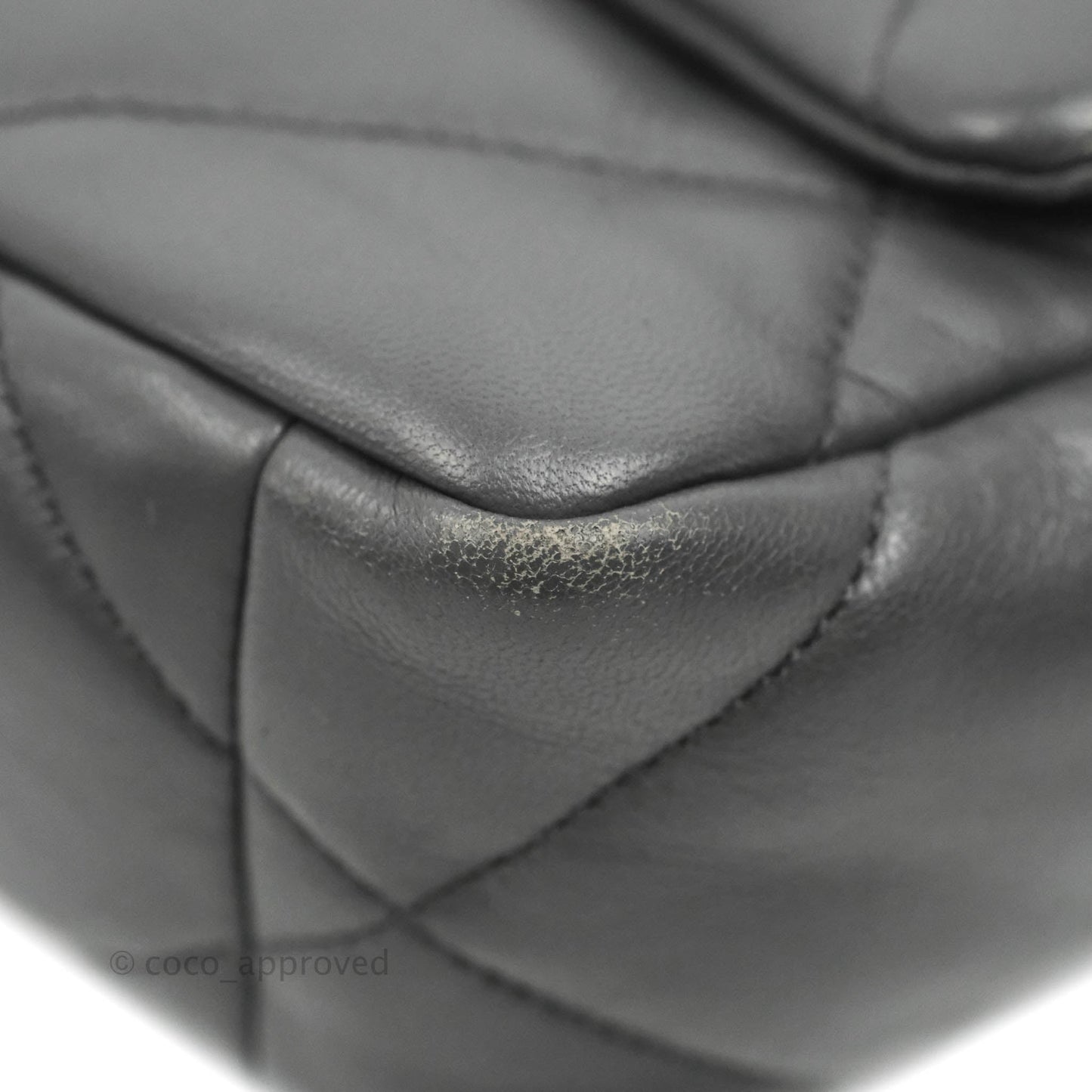 Chanel 19 Small Dark Grey Mixed Hardware