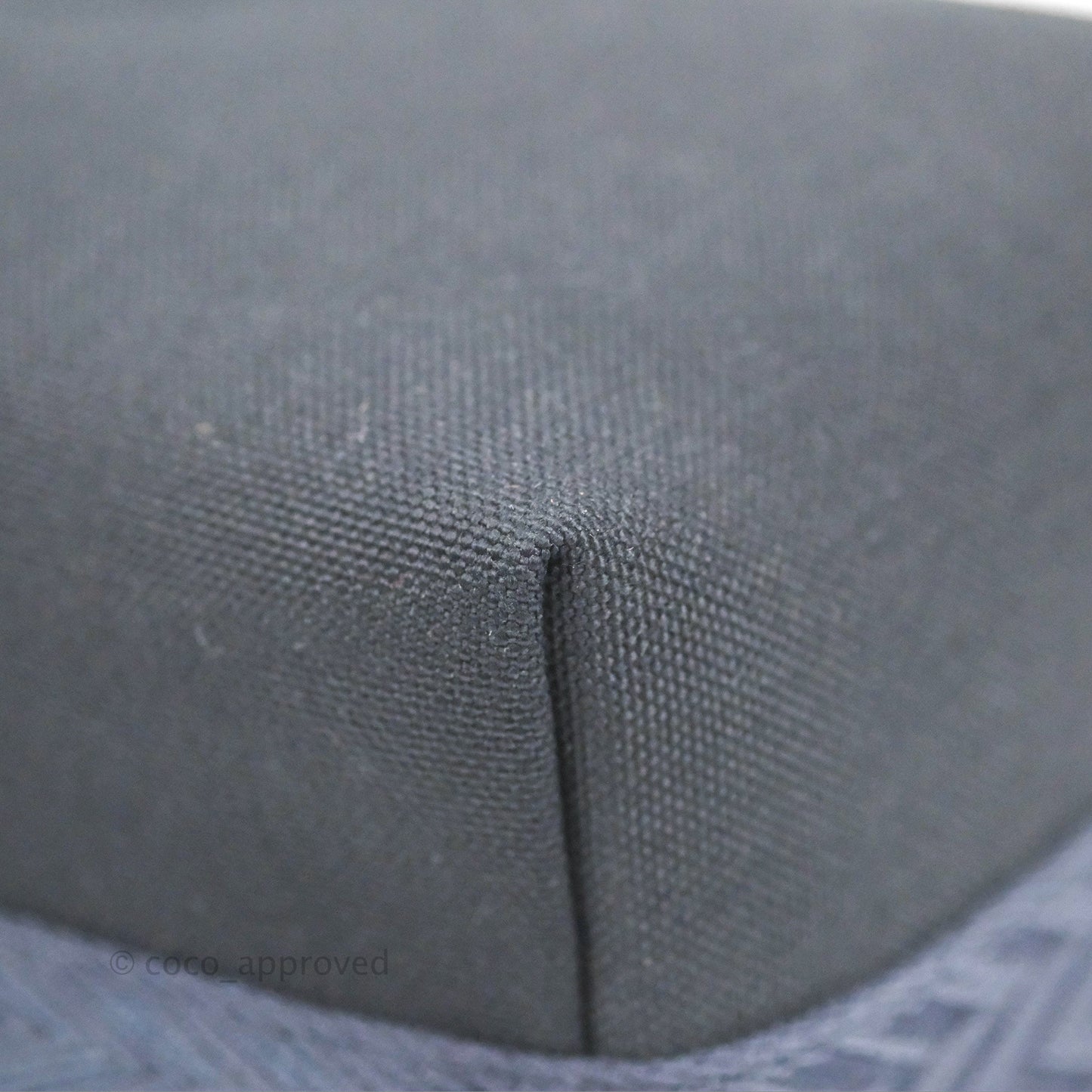 Hermès Large Bride-A-Brac Navy Canvas