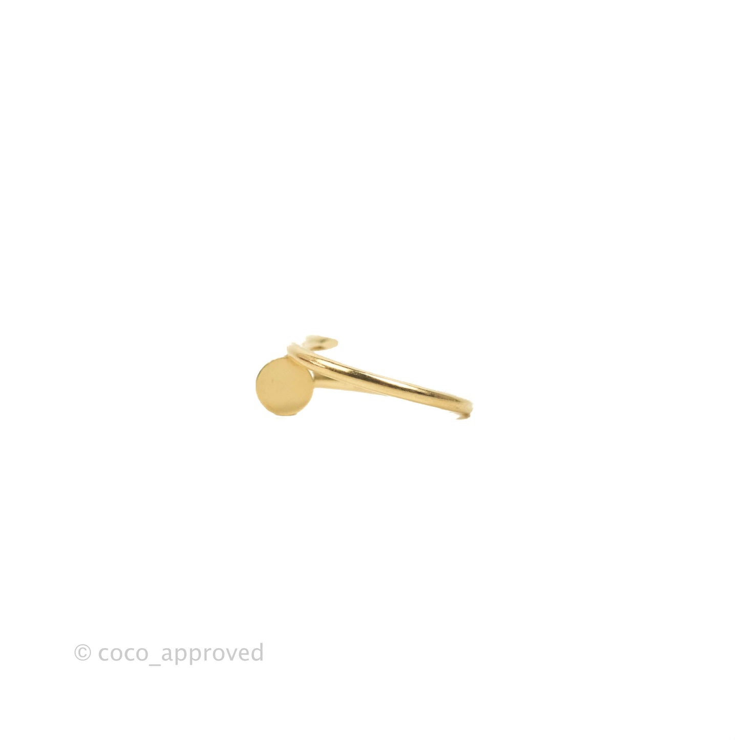 Cartier Juste Un Clou Ring Yellow Gold Size 50