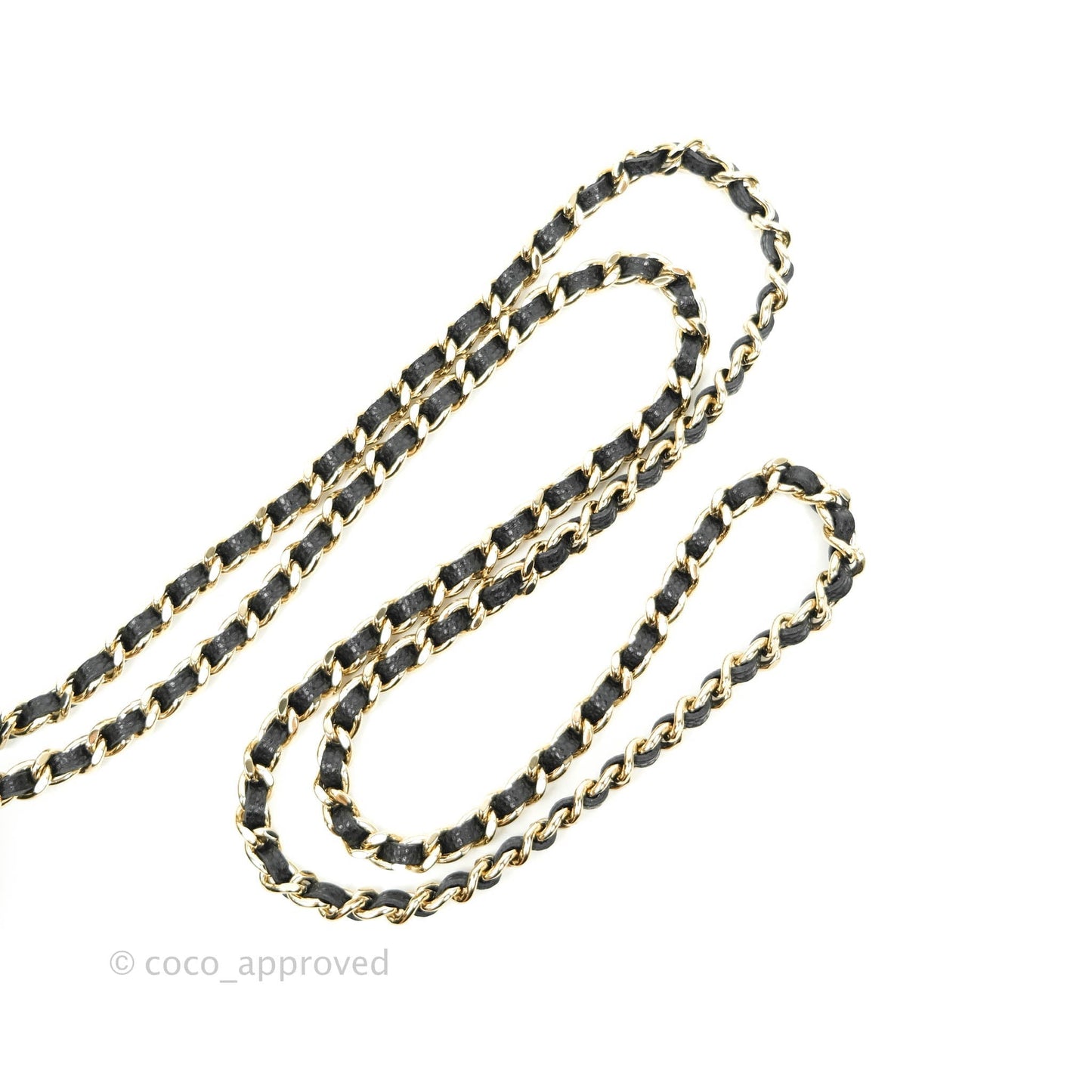 Chanel Quilted Small Handle With Care Vanity Case With Chain Black Caviar Gold Hardware