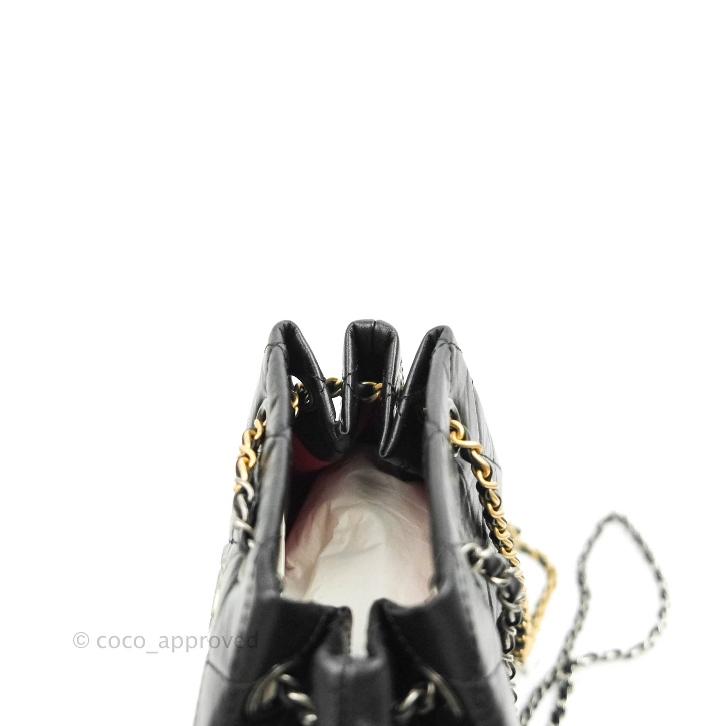 Chanel Small Gabrielle Backpack Black Aged Calfskin