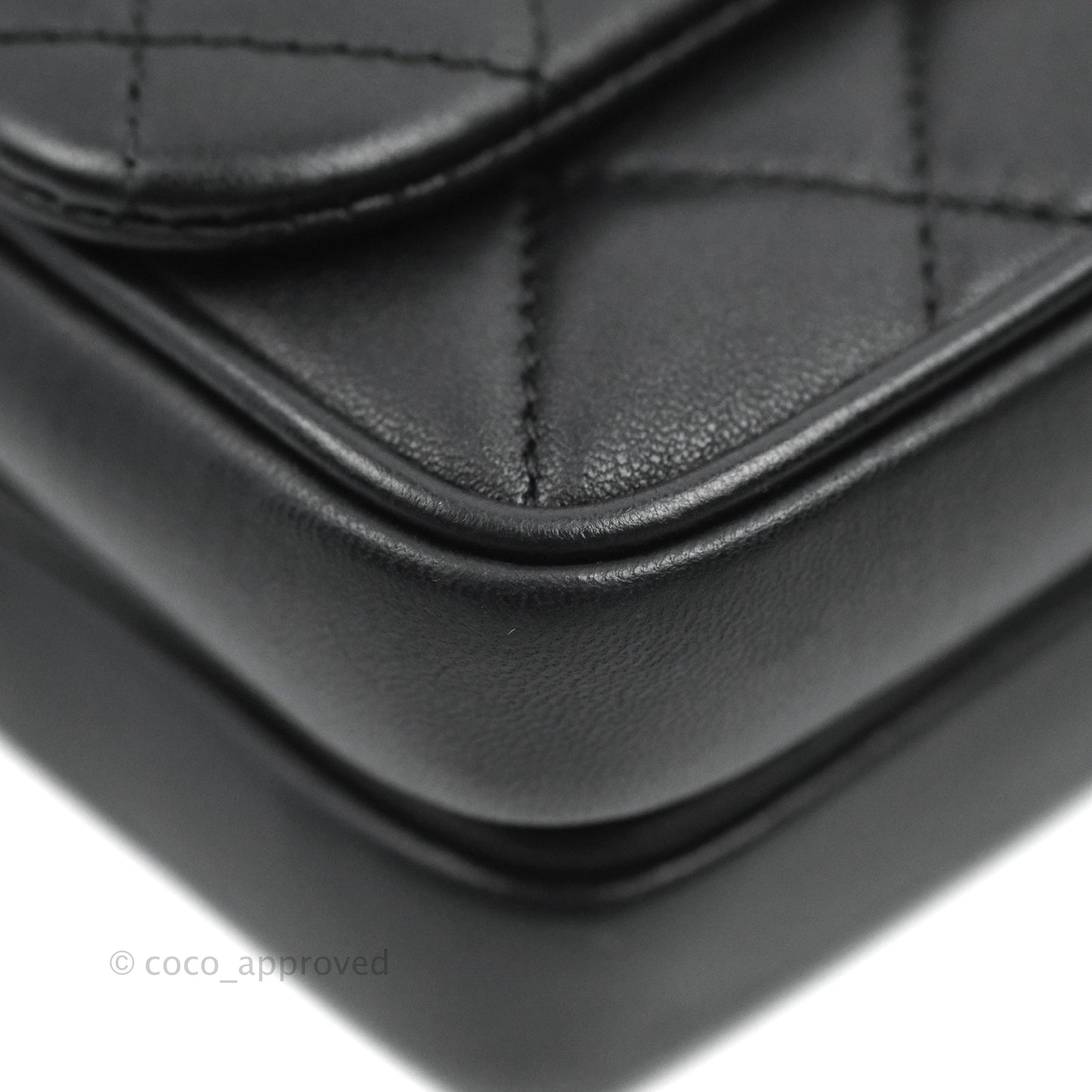 Chanel Quilted Small Citizen Chic Flap Black Lambskin Gold Hardware