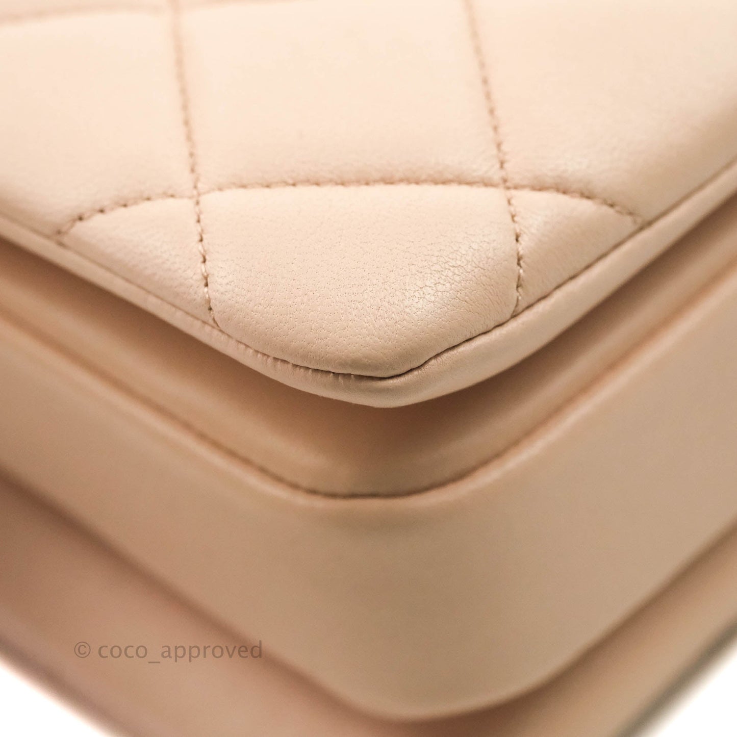 Chanel Small Trendy CC Light Pink Lambskin Gold Hardware