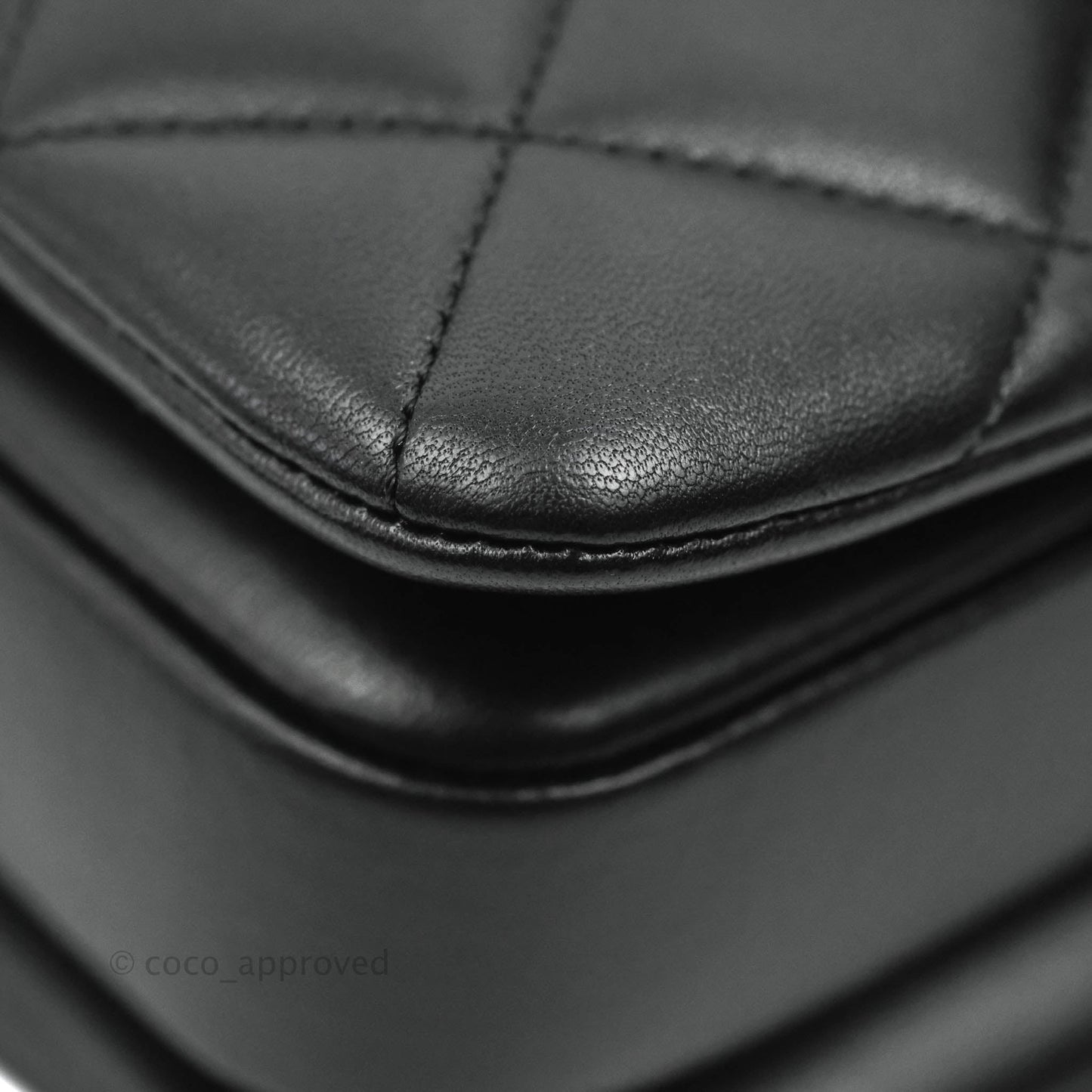 Chanel Trendy CC Small Black Lambskin Rose Gold Hardware