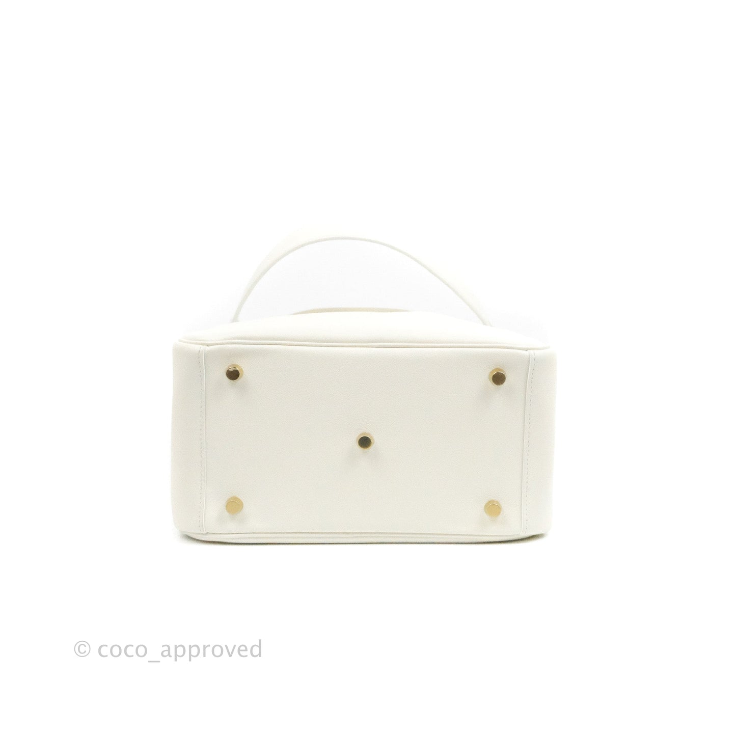 Hermès Lindy 26 Evercolor Blanc Gold Hardware