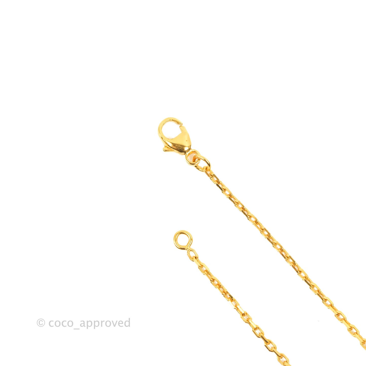 Hermès Mini Pop H Marron Glace Pendant Necklace Gold Hardware