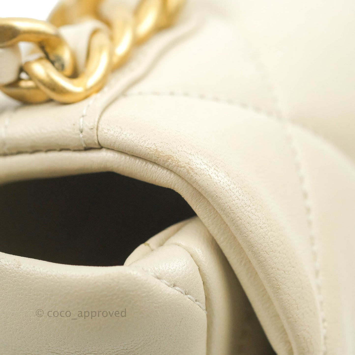 Chanel 19 Medium Beige Mixed Hardware