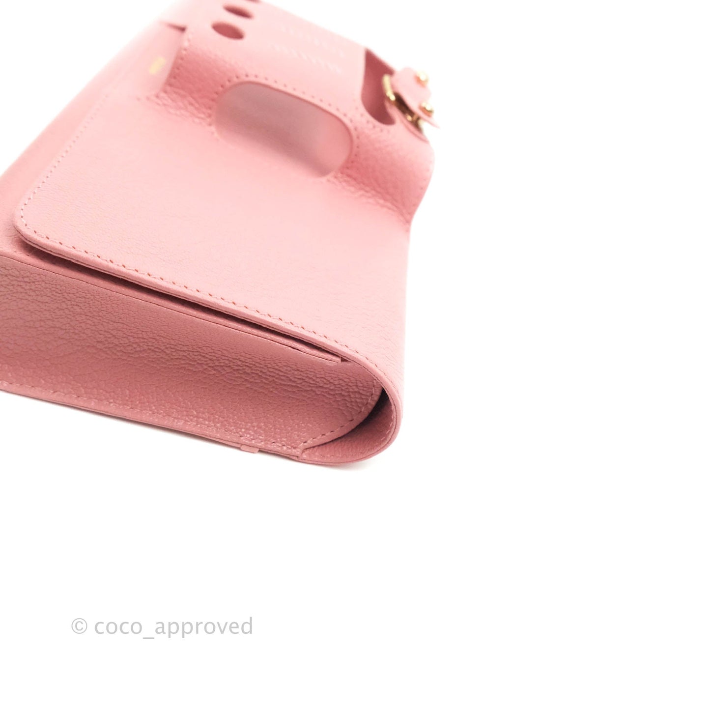 Perrin Pink Clutch Calfskin