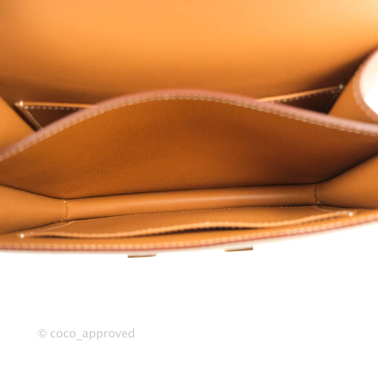 Hermès Constance Mini 18 Gold Epsom Gold Hardware
