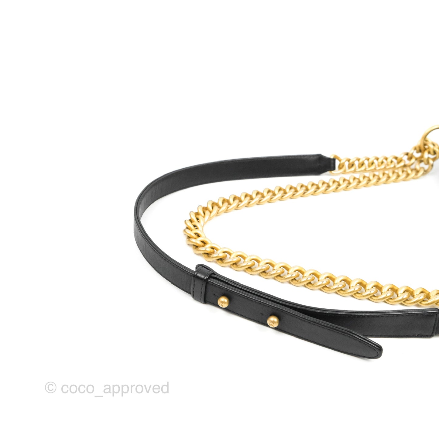 Chanel Quilted Medium Boy Black Calfskin Aged Gold Hardware