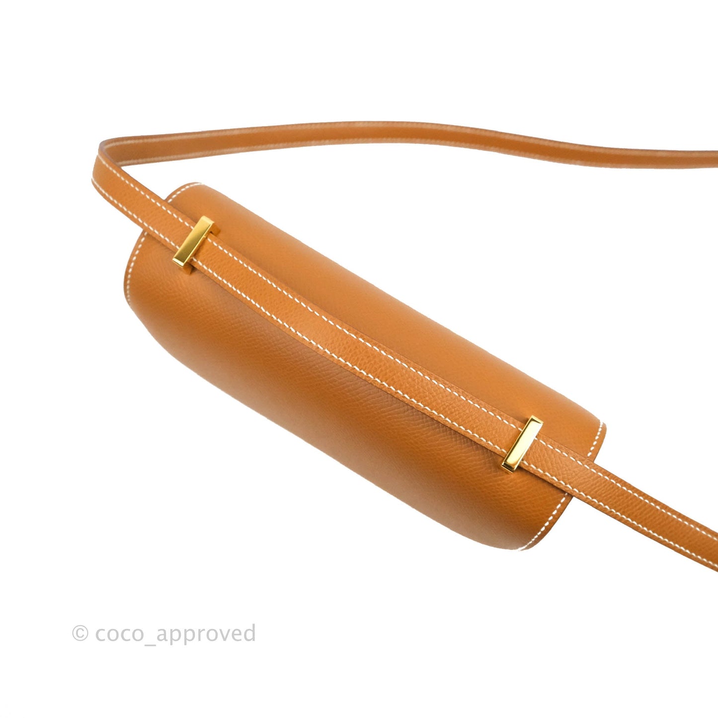 Hermès Constance Mini 18 Gold Epsom Gold Hardware