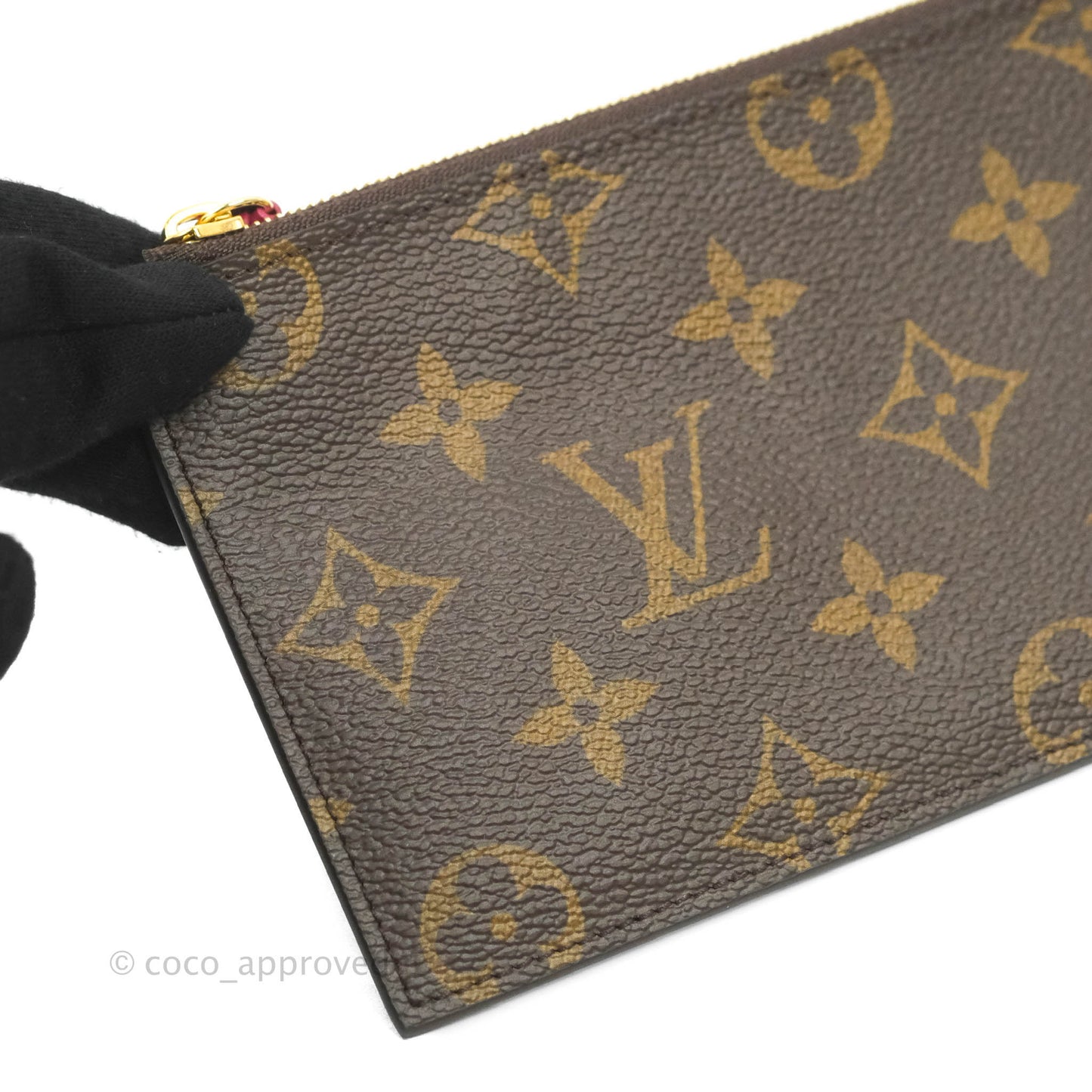 Louis Vuitton Félicie Pochette Monogram Canvas Fuchsia Pink