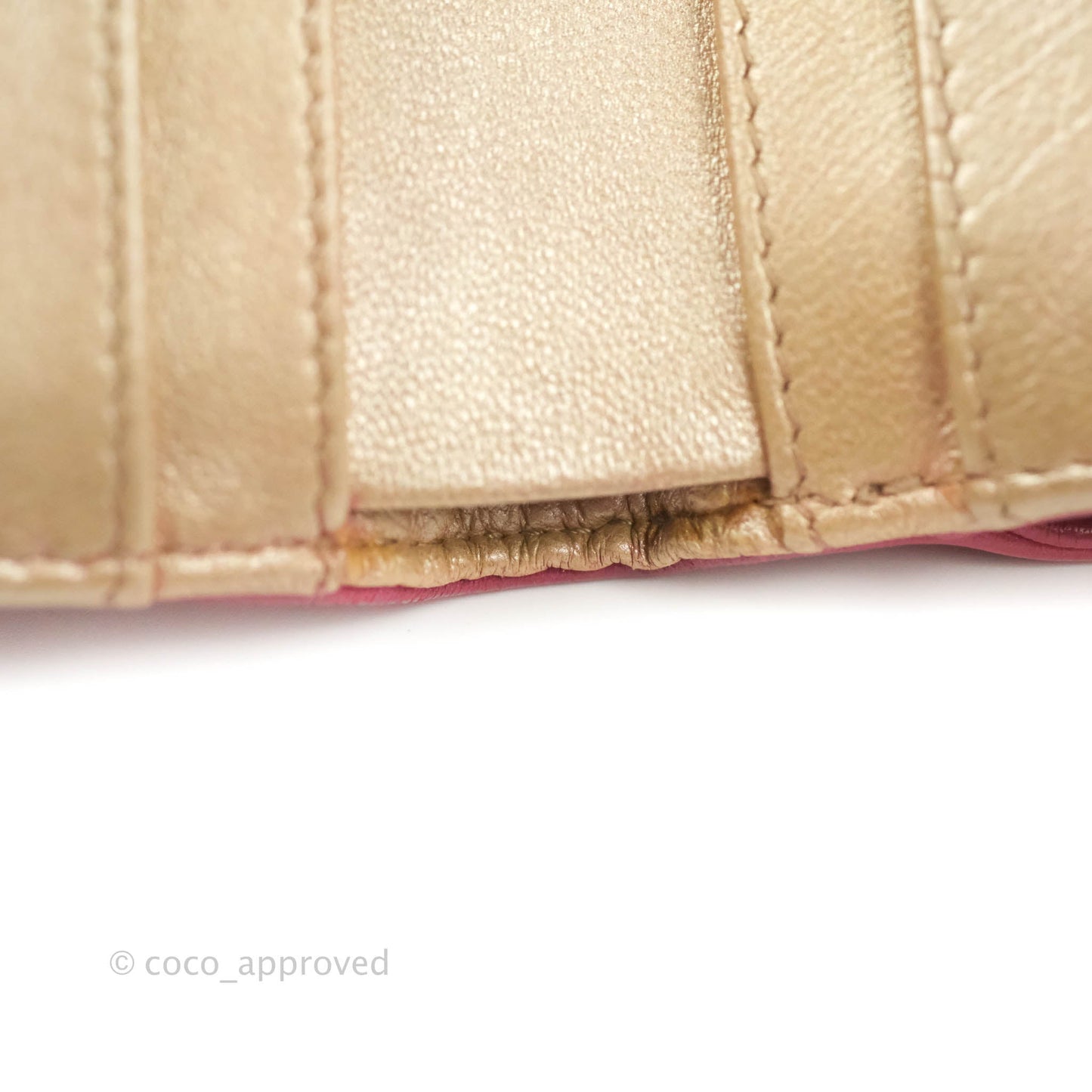 Chanel Wallet in Pink Camellia Embossed Lambskin
