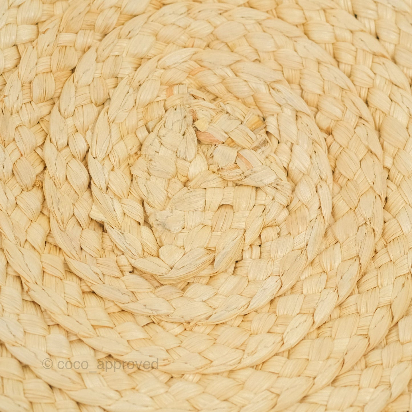Celine Large Round Corn Leaves Calfskin Natural/Tan