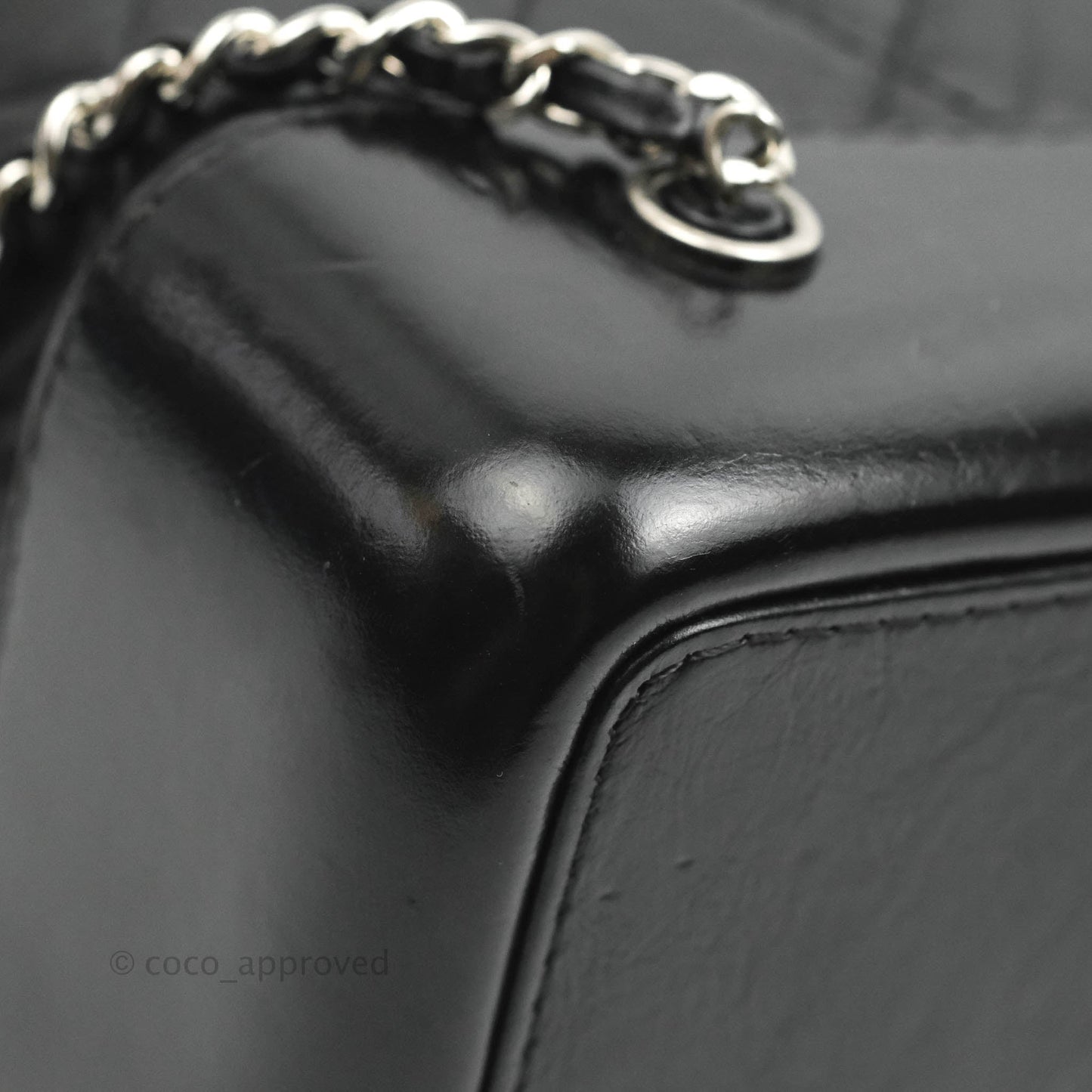 Chanel Small Gabrielle Backpack Black Aged Calfskin