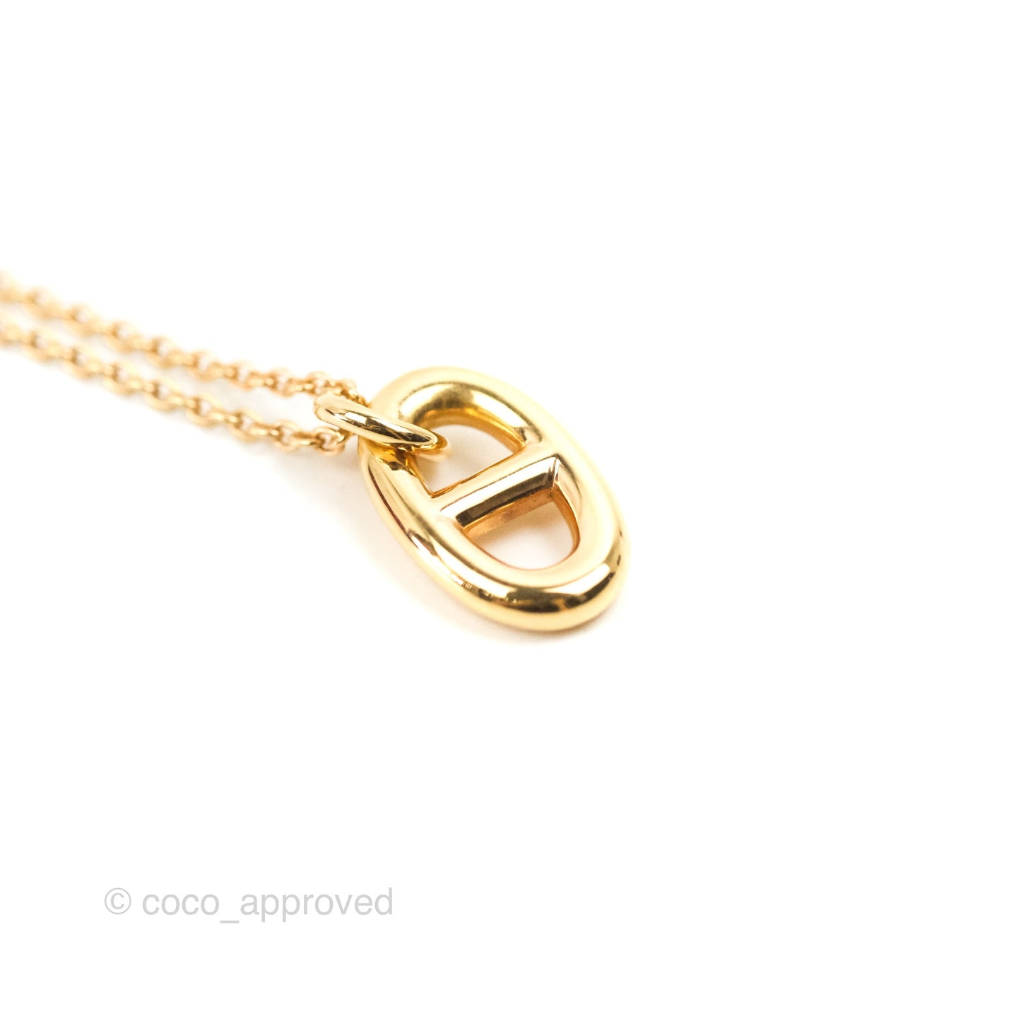 Hermès Farandole Pendant Small Model Gold