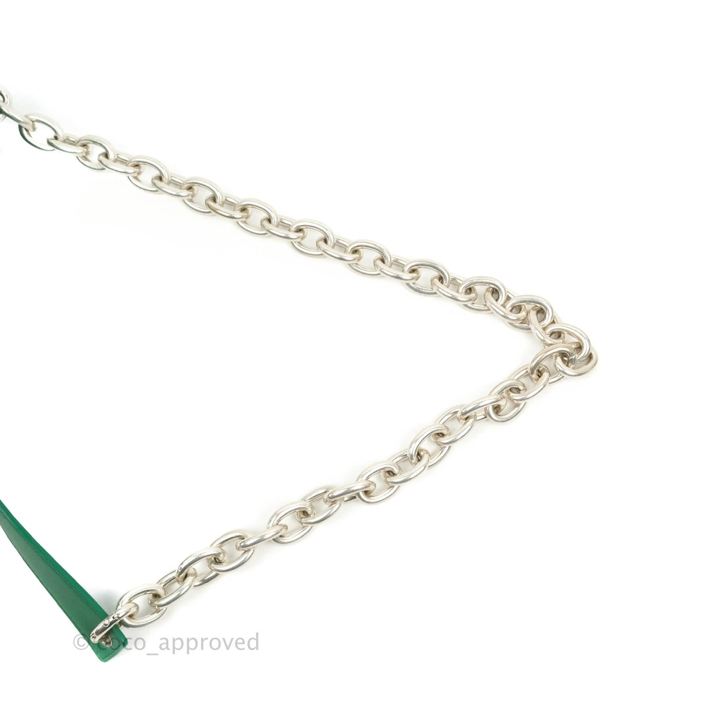 Bottega Veneta Nappa The Belt Chain Pouch Green