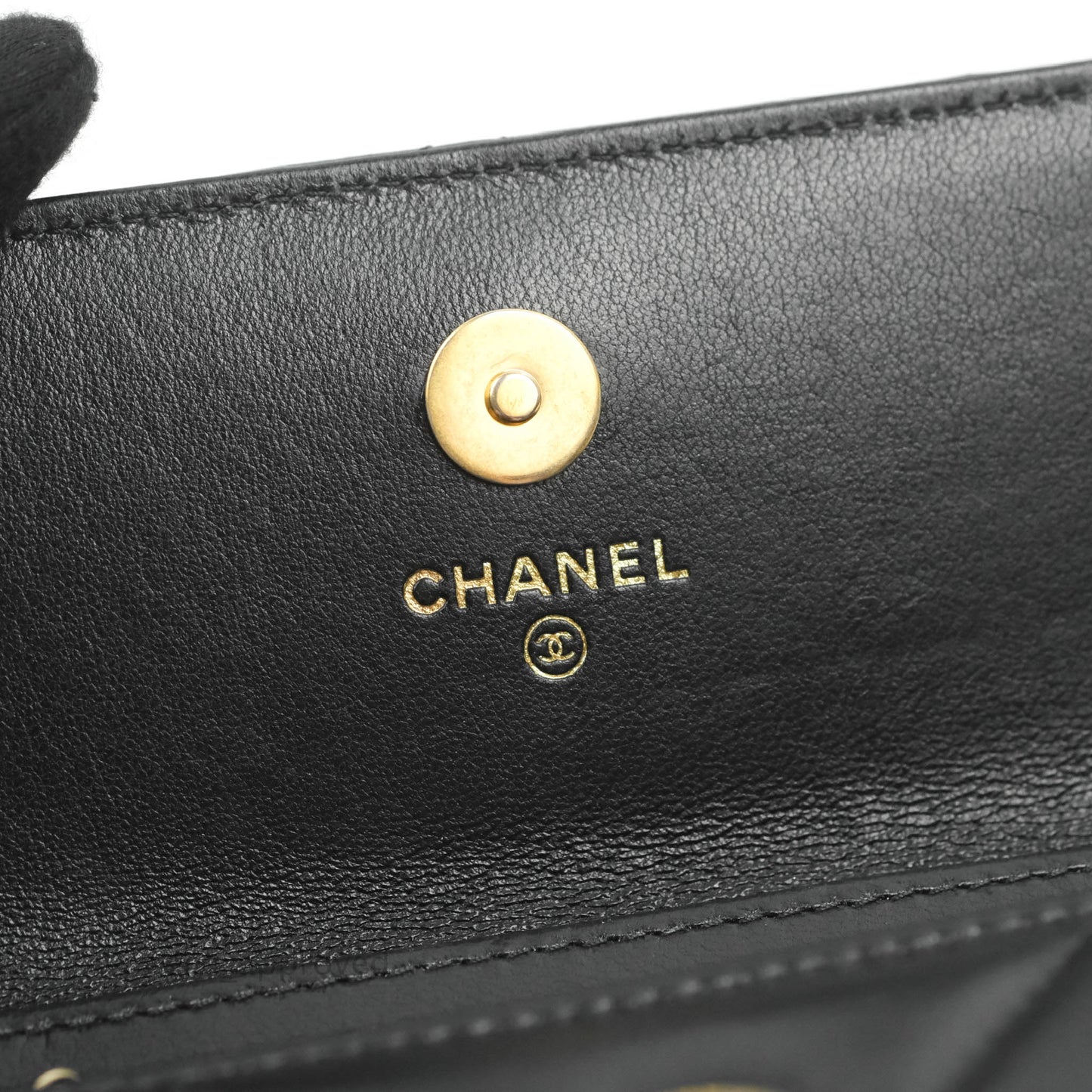 Chanel 19 Mini Clutch with Chain Black Lambskin Mixed Hardware