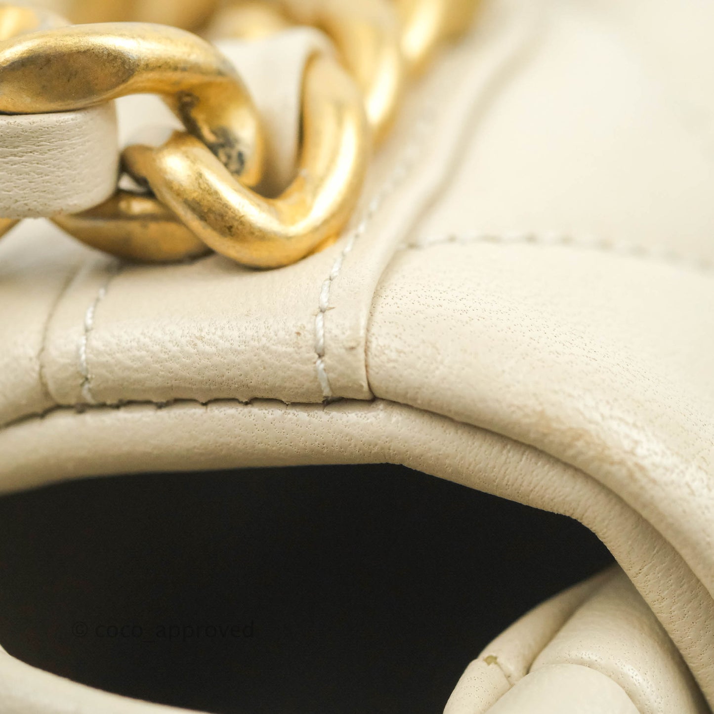 Chanel 19 Medium Beige Mixed Hardware