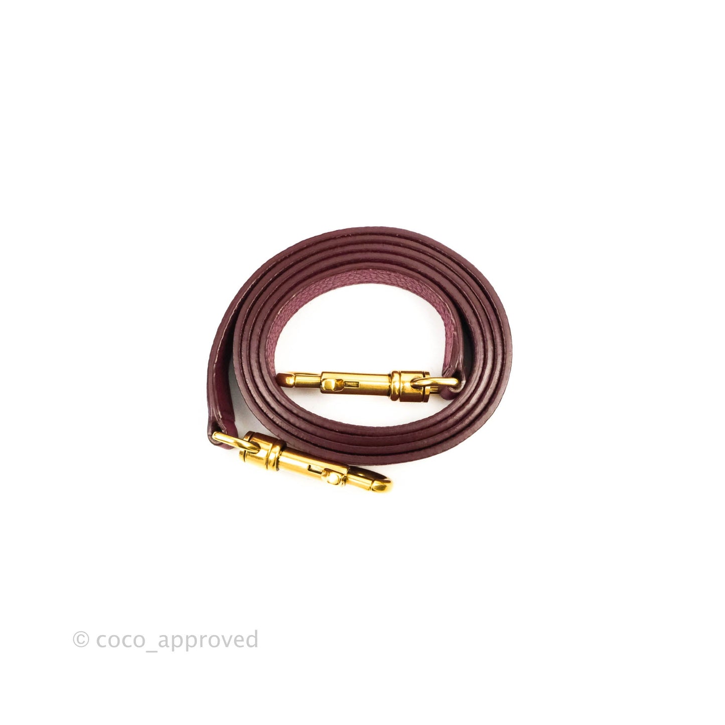 Celine Nano Luggage Plum Drummed Calfskin