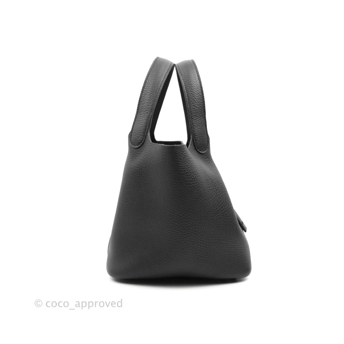 Hermès Picotin Lock 18 So Black Clemence