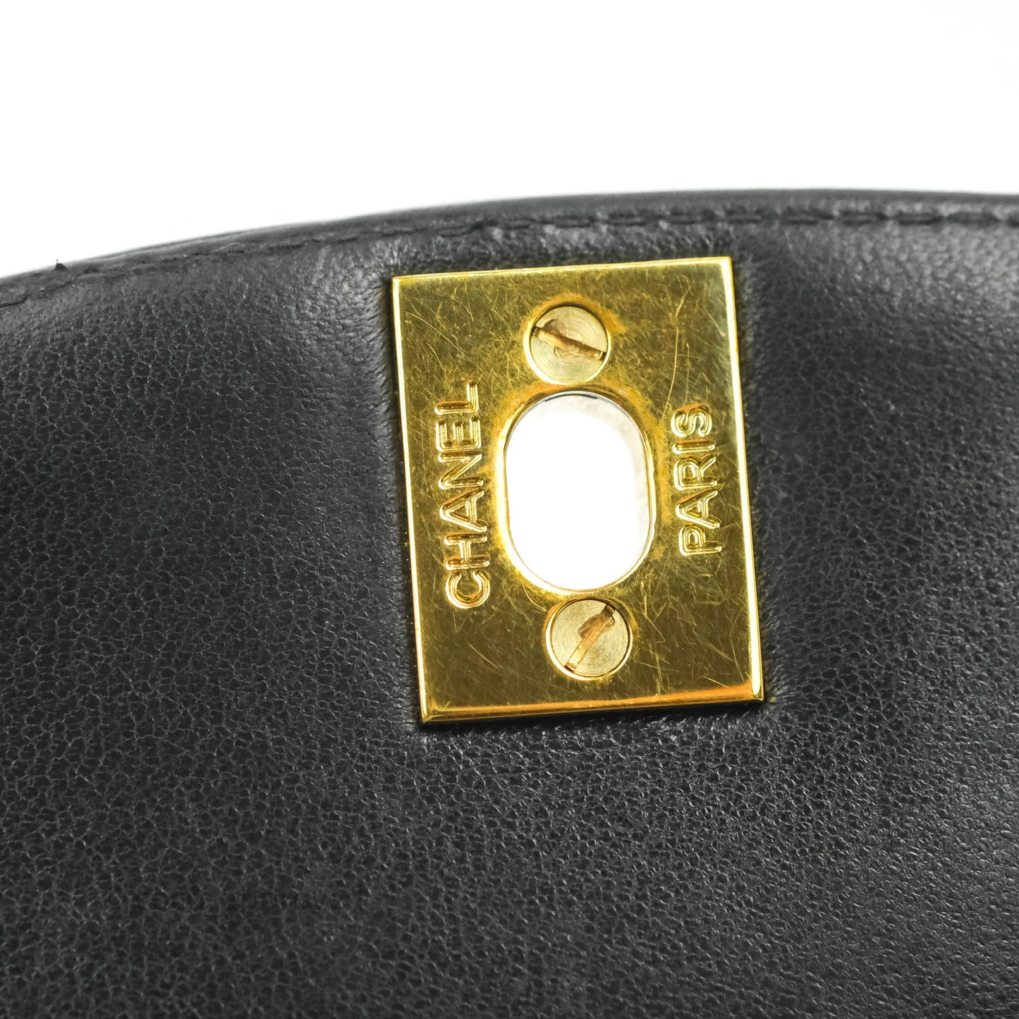 Chanel Black Quilted Lambskin Small Vintage Classic Diana Flap Bag