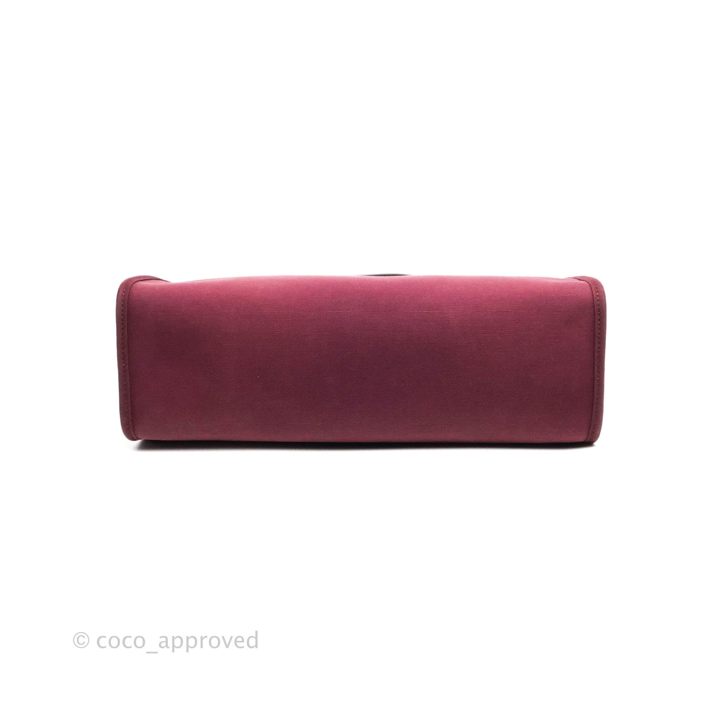 Hermès Herbag Zip 31 in Prune Hunter Cowhide & Canvas Palladium Hardware