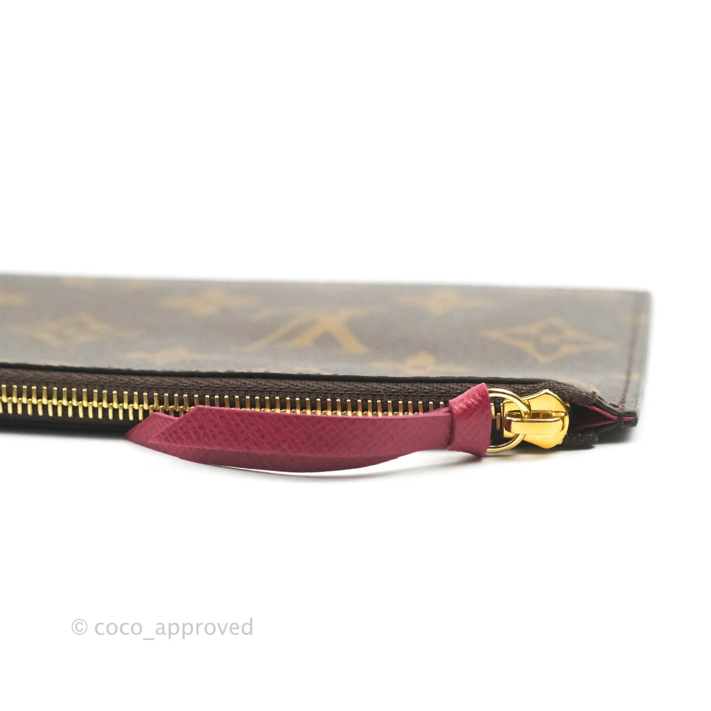 Louis Vuitton Félicie Pochette Monogram Canvas Fuchsia Pink