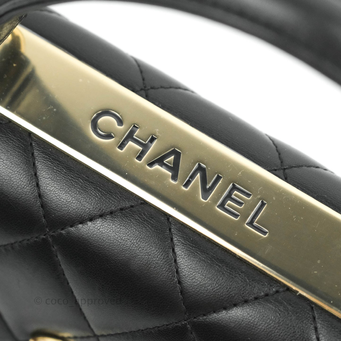 Chanel Trendy CC Small Black Lambskin Gold Hardware