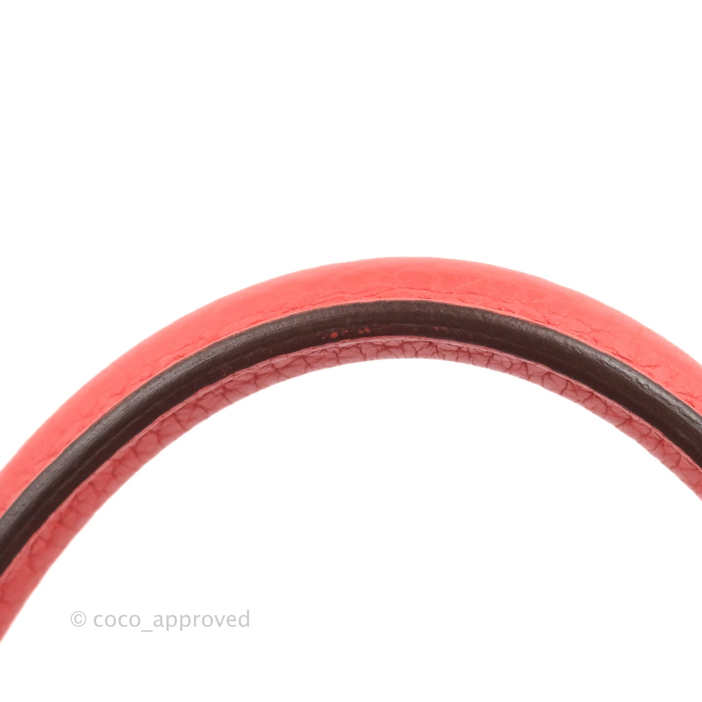 Hermès Lindy 30 Red Clemence Palladium Hardware