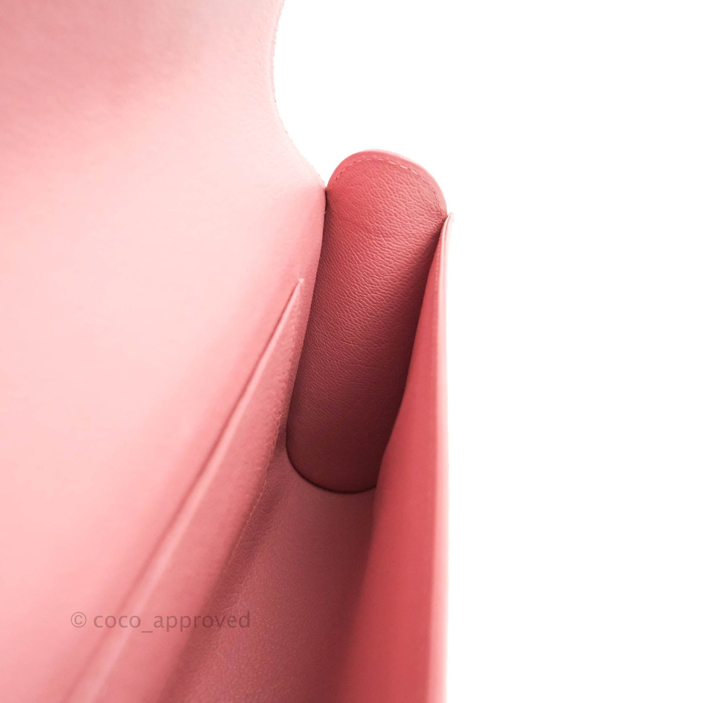 Perrin Pink Clutch Calfskin