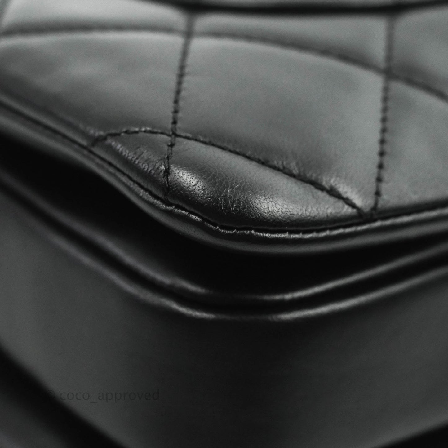 Chanel Small Trendy CC Black Lambskin Gold Hardware
