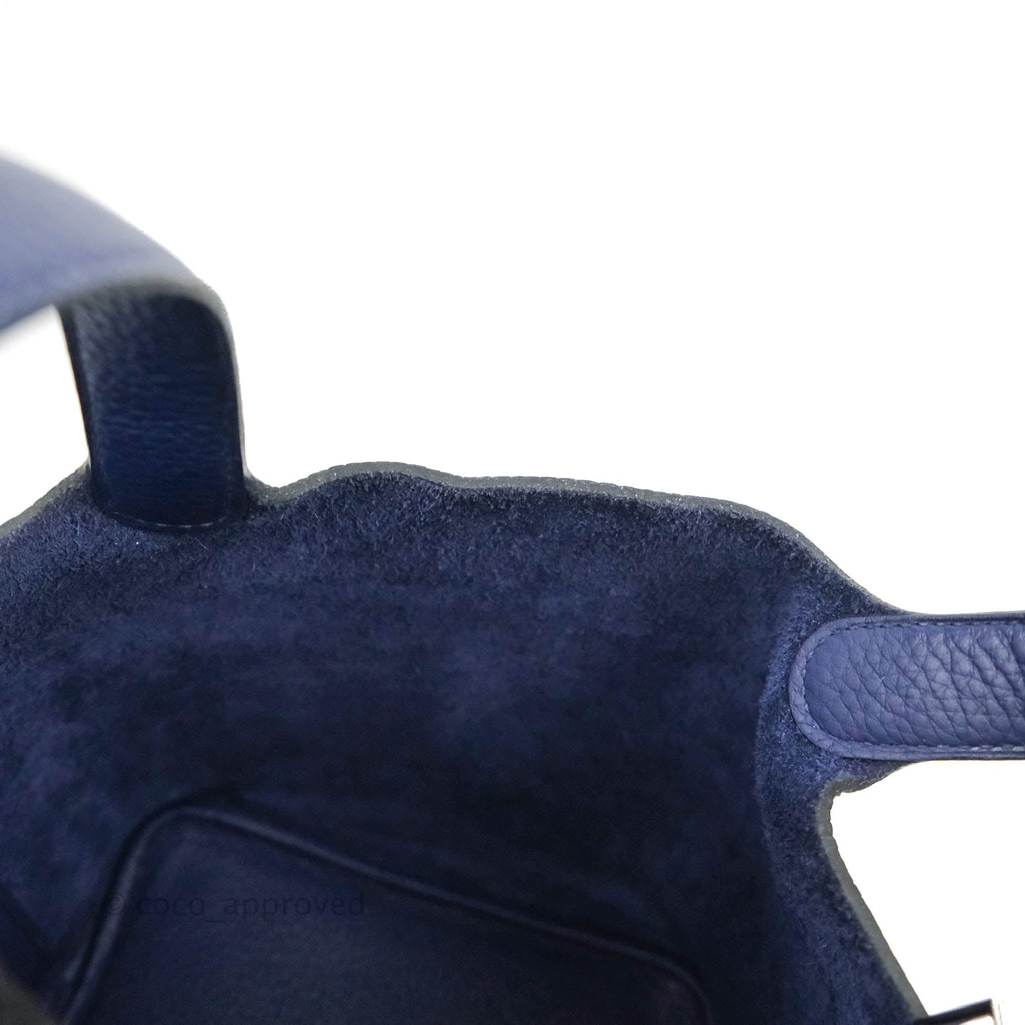 Hermès Picotin Lock 18 PM Bleu Encre Clemence Palladium Hardware