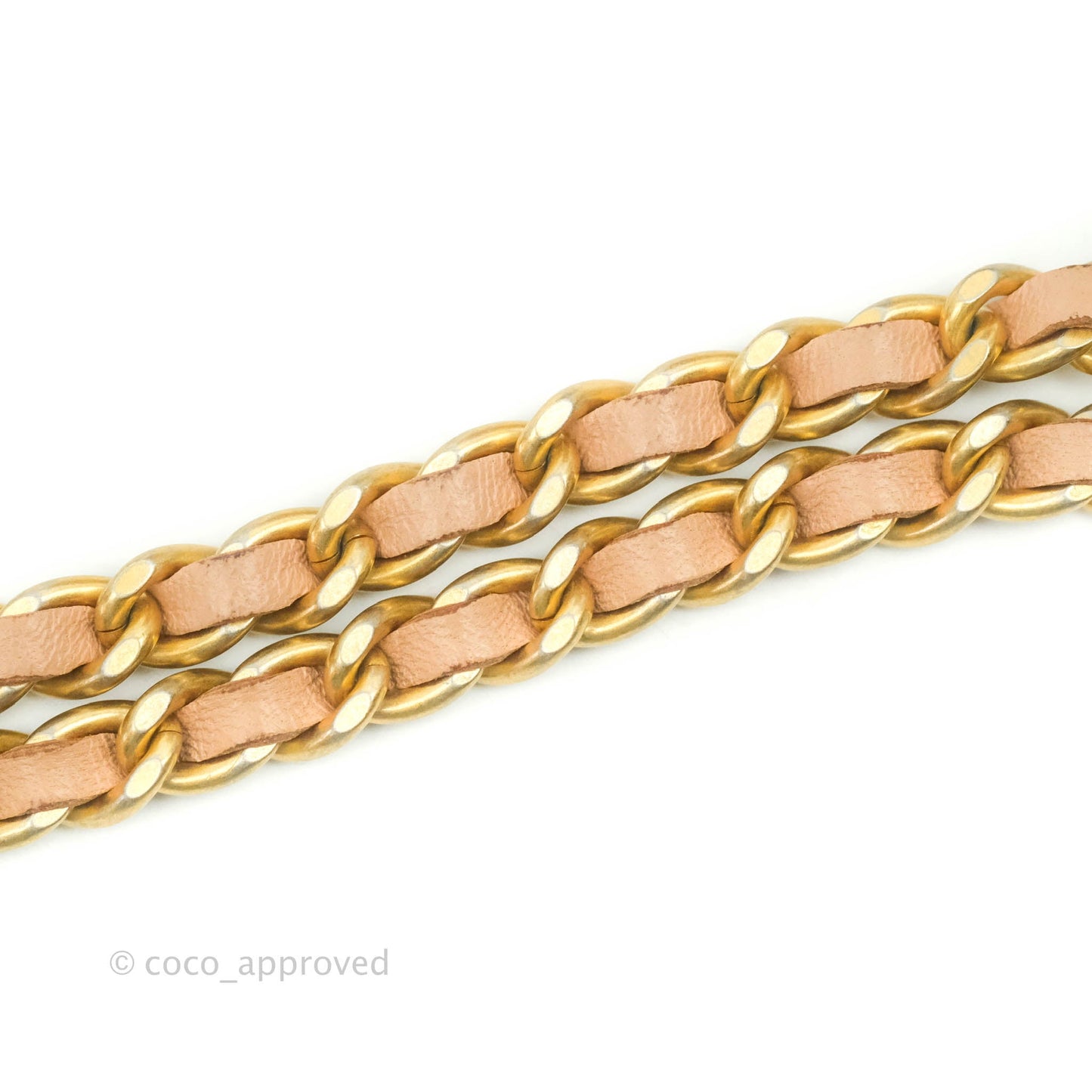 Chanel Mini Top Handle Vanity With Chain Beige Lambskin Aged Gold Hardware