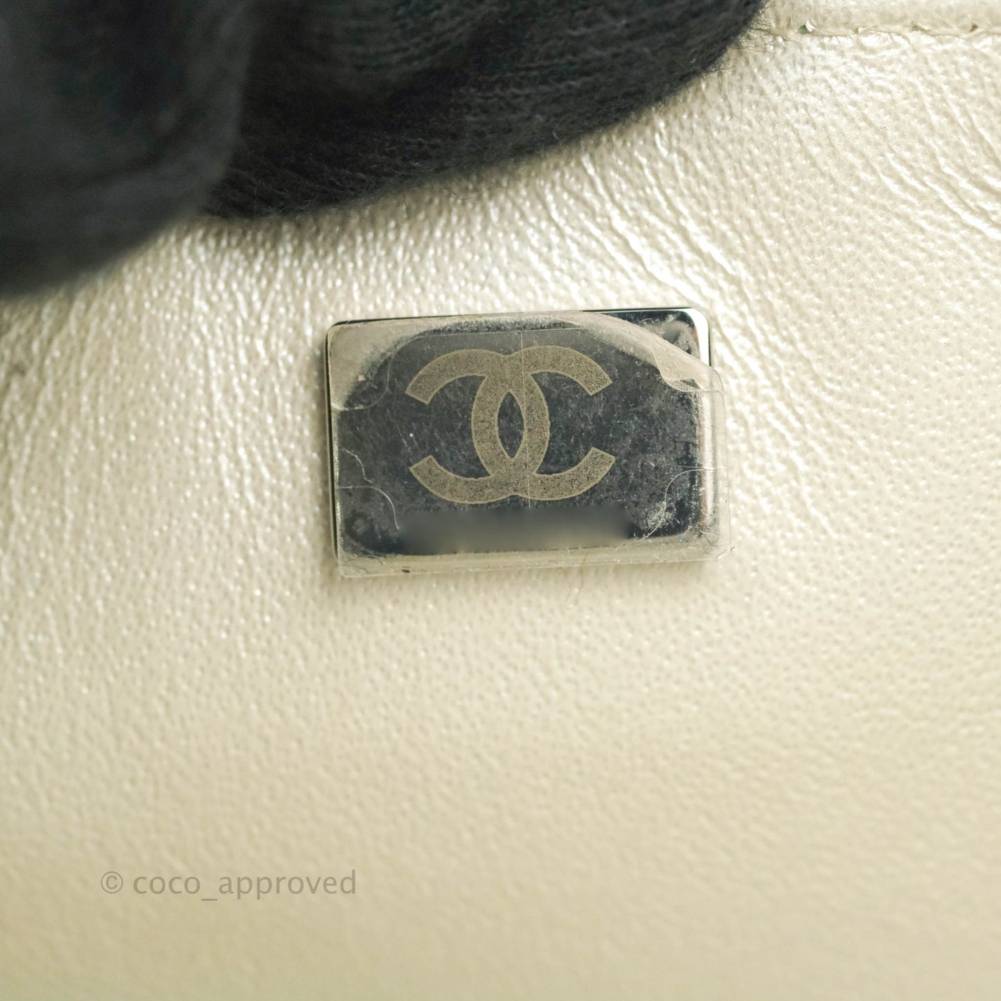 Chanel Quilted Mini Rectangular Flap Ombre Grey Green Metallic Goatskin Silver Hardware 22C