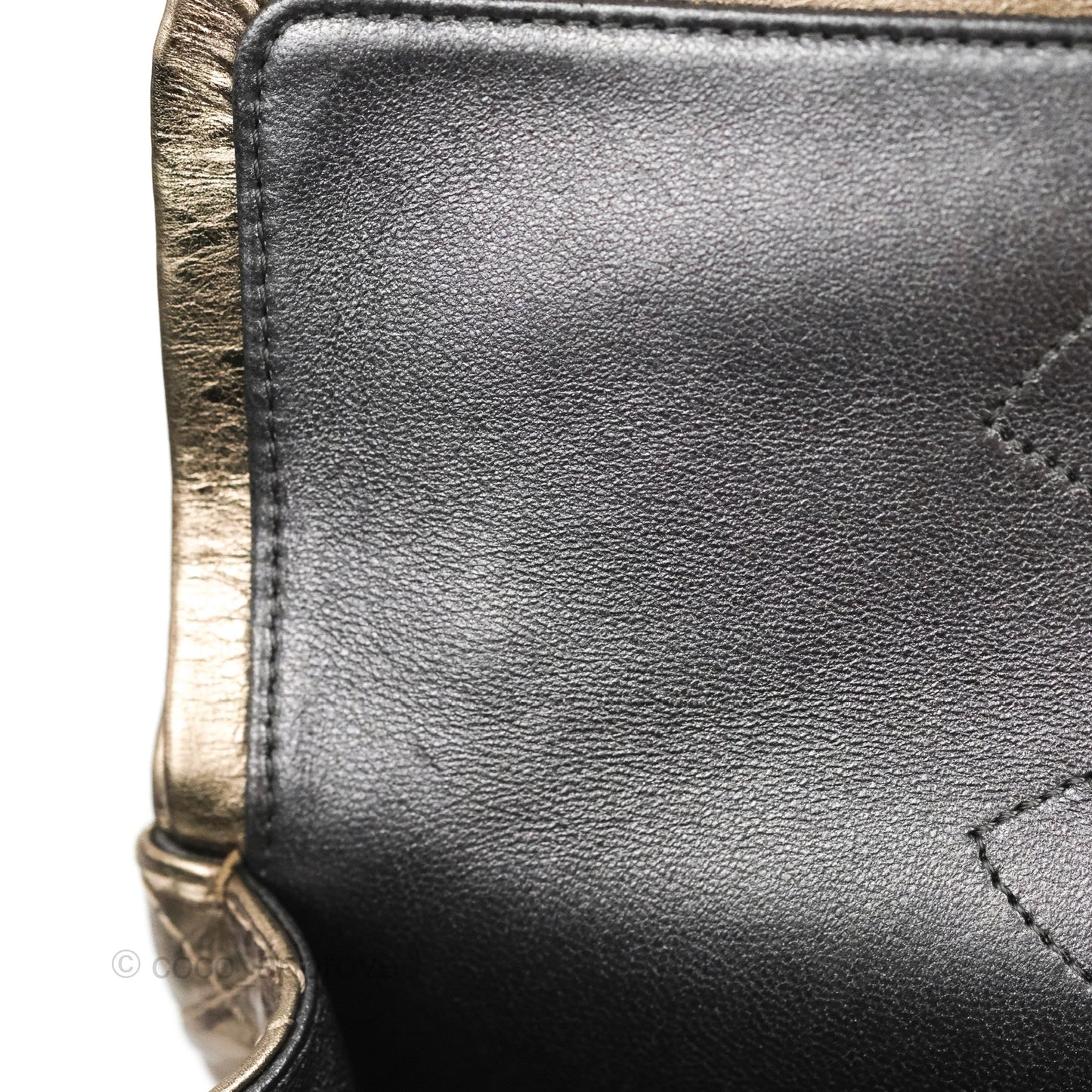 Chanel Reissue 226 Quilted Metallic Calfskin Copper Gold